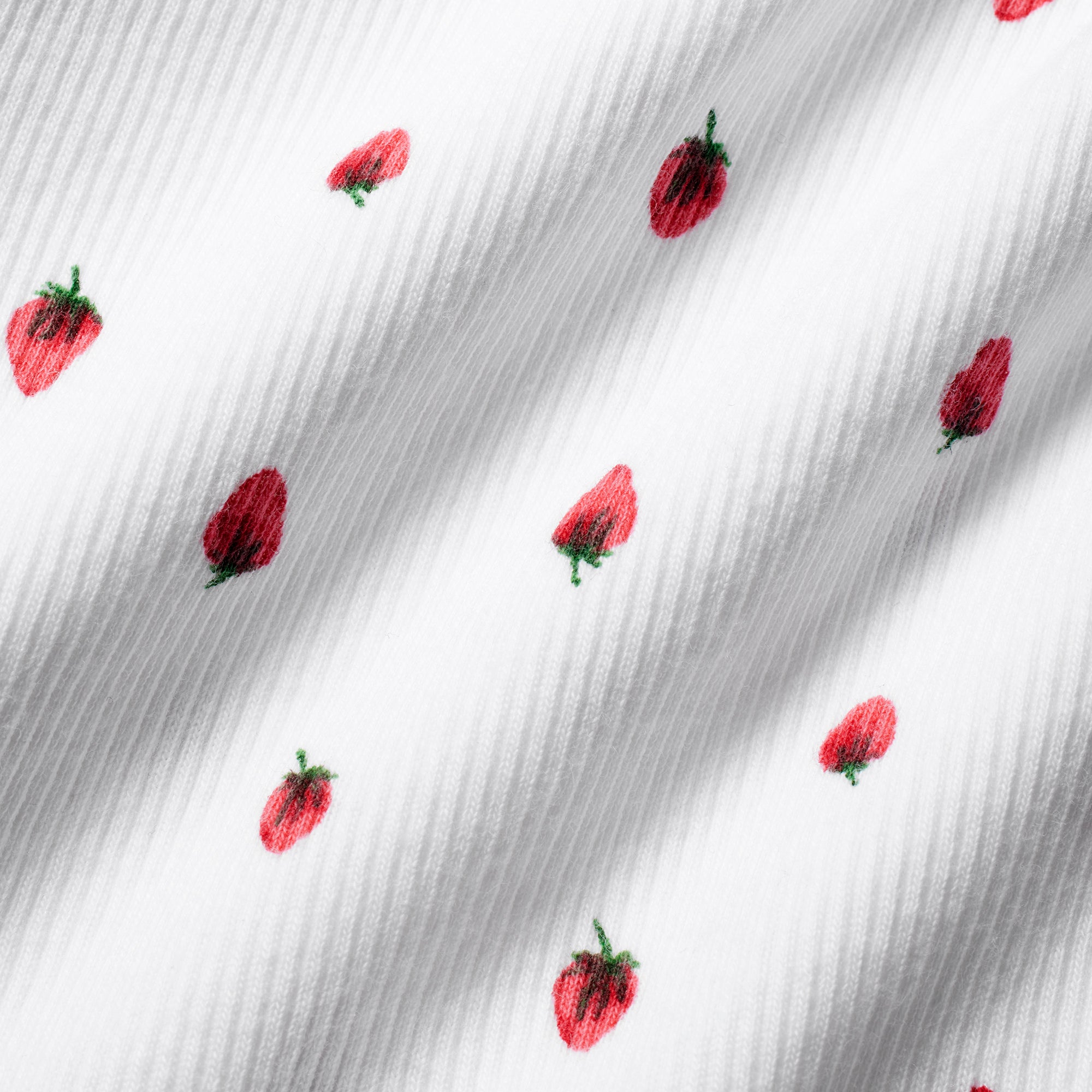 COTTON RIB BOXER | SNOW STRAWBERRY PRINT - Image 6