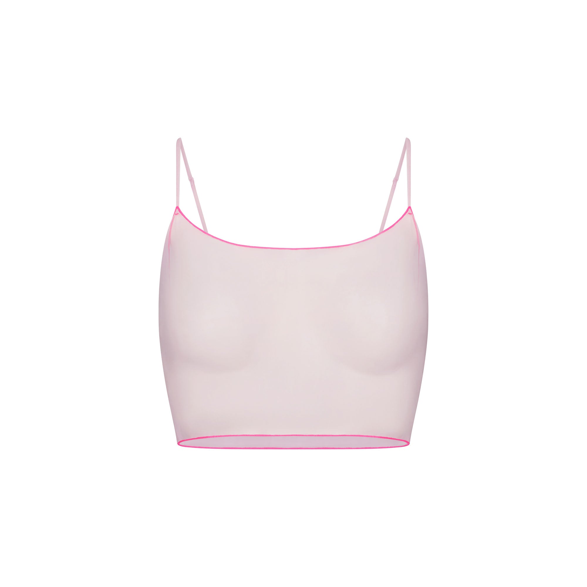 TULLE CAMI AND BRIEF SET | CHERRY BLOSSOM CONTRAST - Image 6