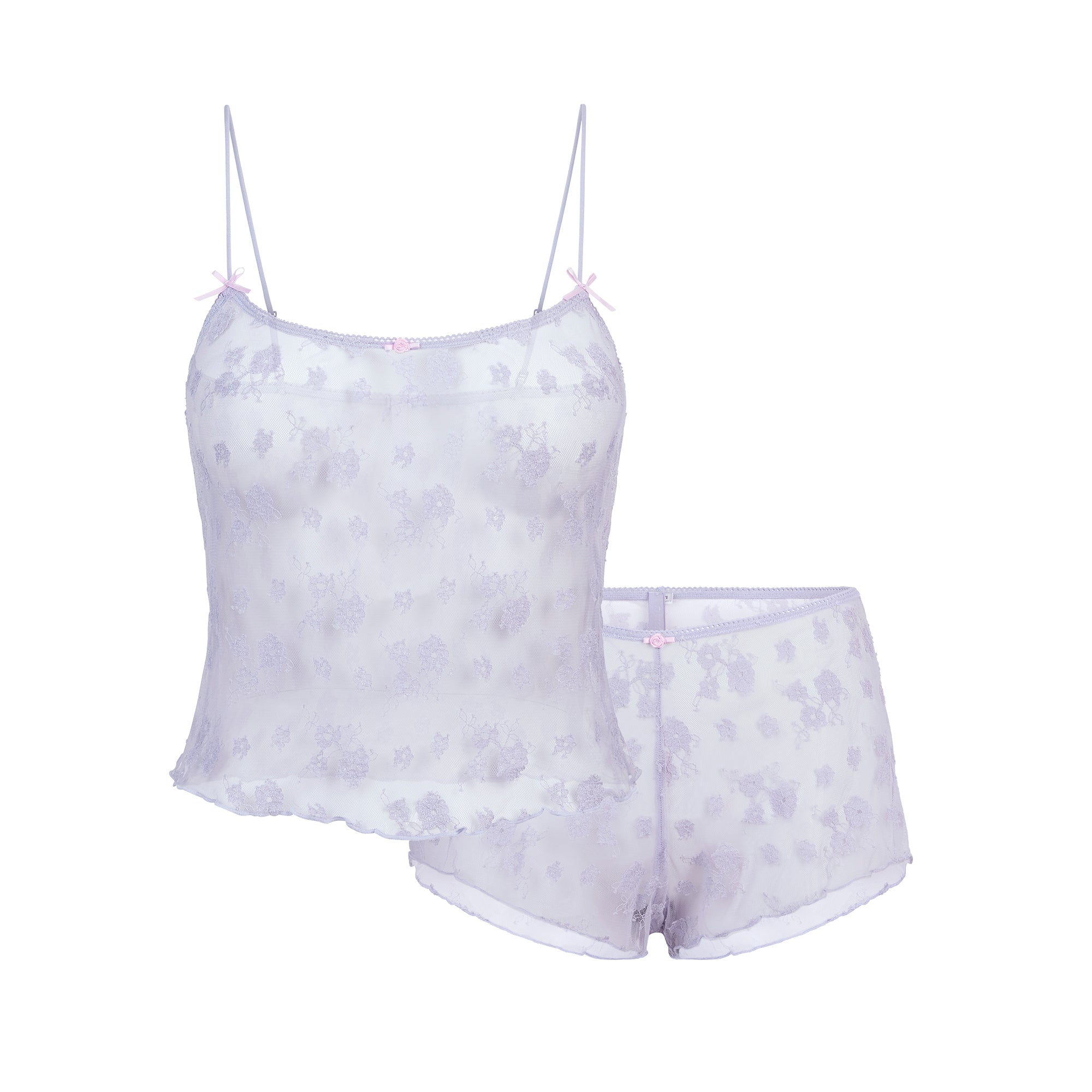 SPRING INTIMATES CAMI AND SHORT SET | JUPITER TWO TONE - Image 5