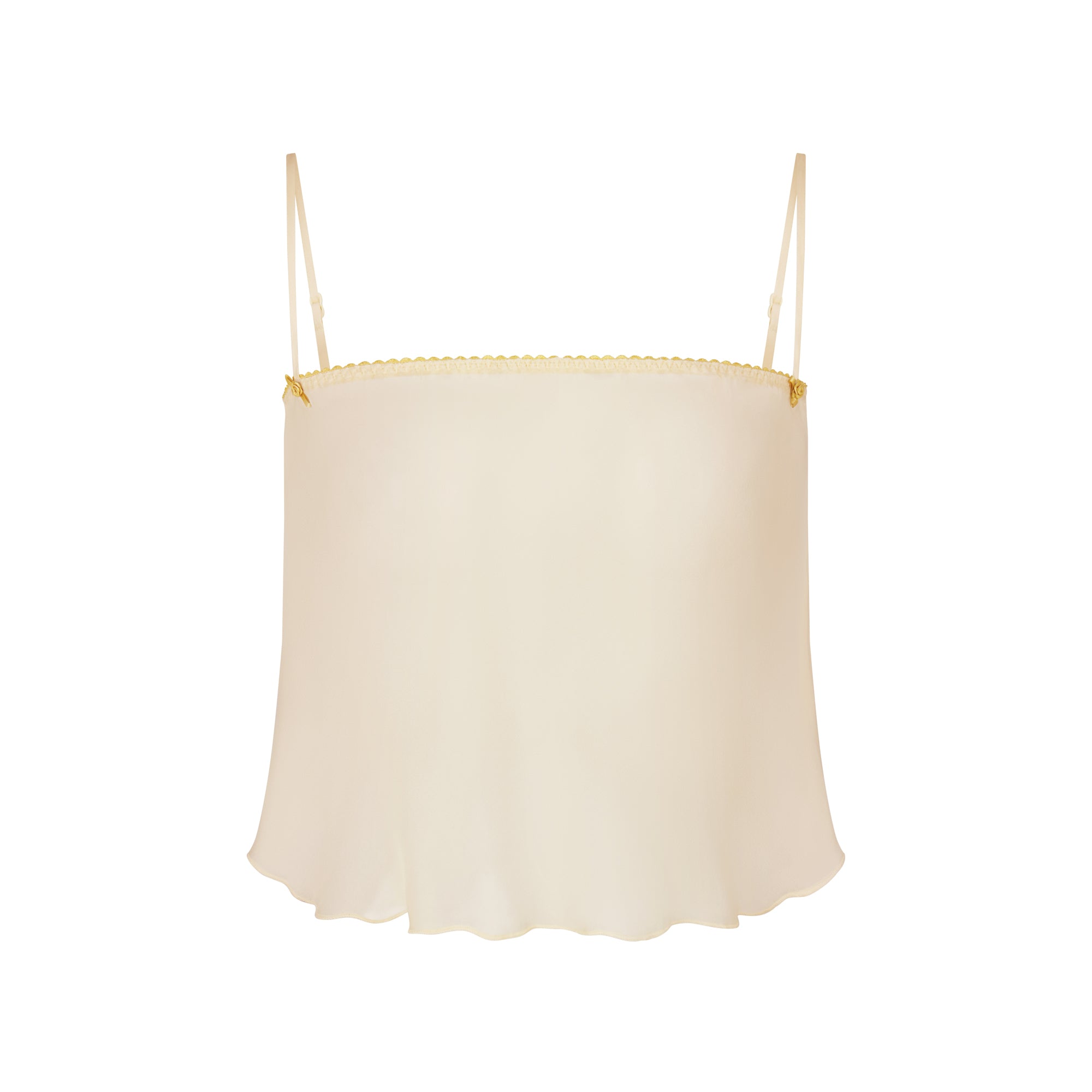 SKIMS ROMANCE SUPER CROPPED CAMI | BUTTER - Image 5