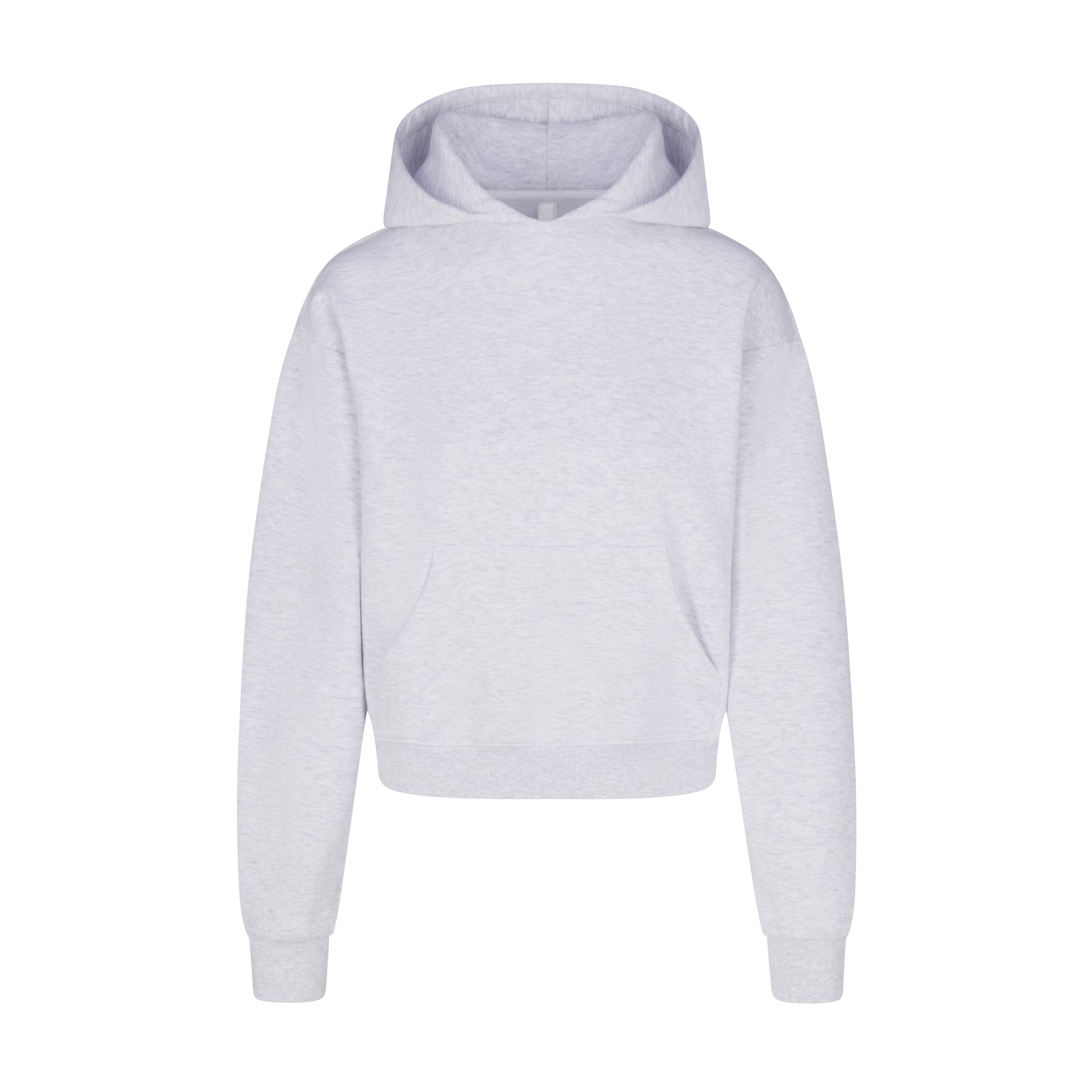 COTTON FLEECE CLASSIC HOODIE | LIGHT HEATHER GREY - Image 7