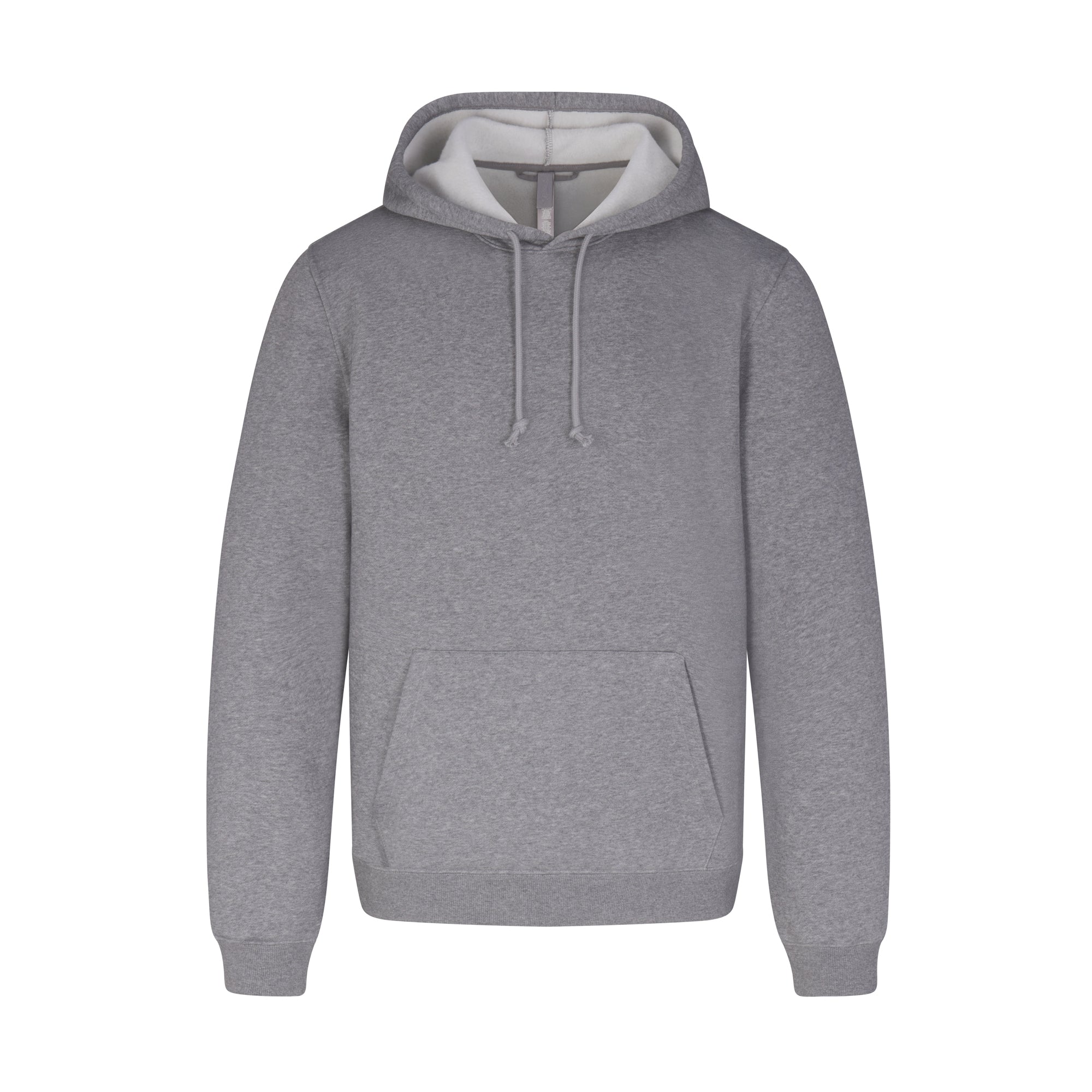 FLEECE LOUNGE MENS CLASSIC HOODIE | DARK HEATHER GREY