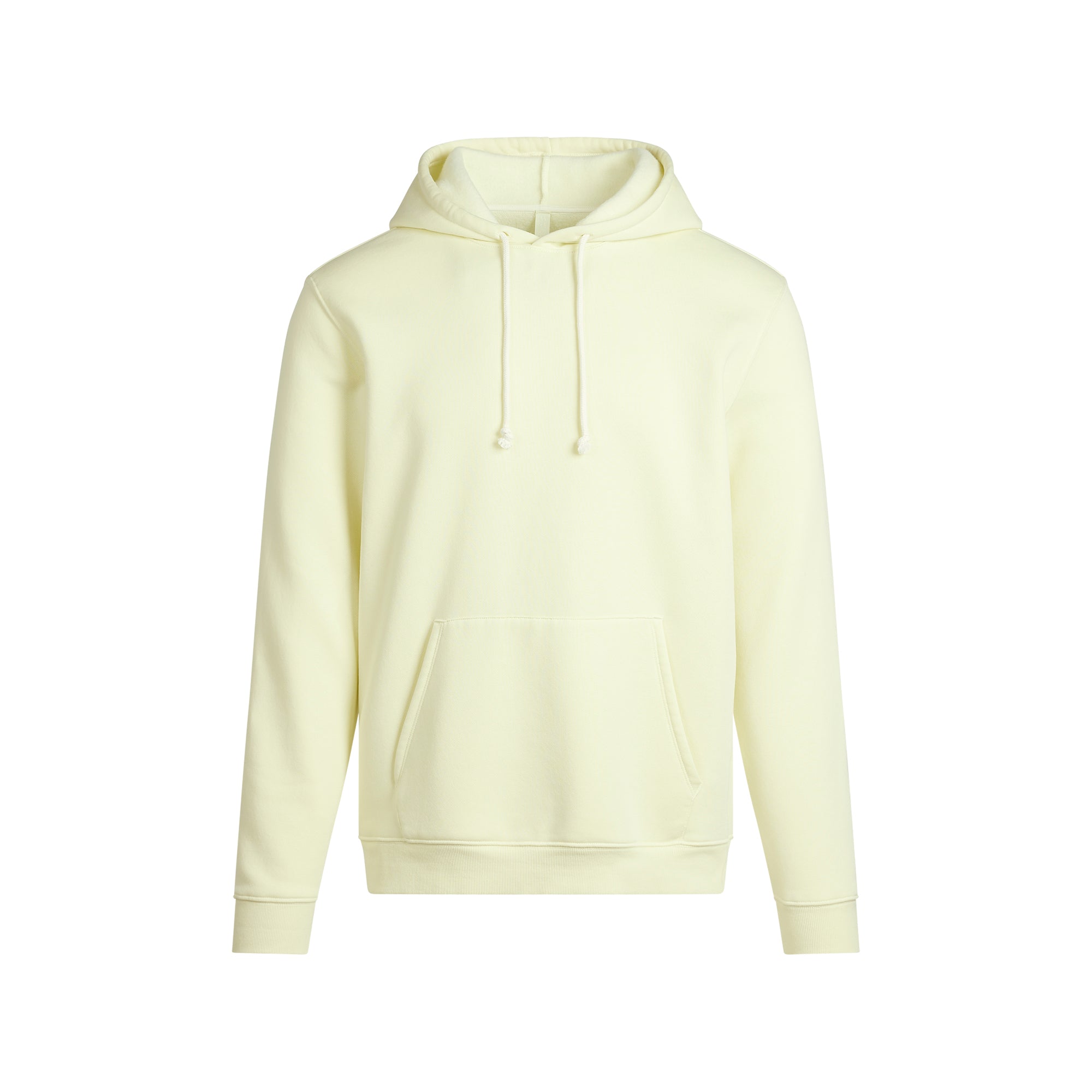 FLEECE LOUNGE MENS CLASSIC HOODIE | SULFUR - Image 5