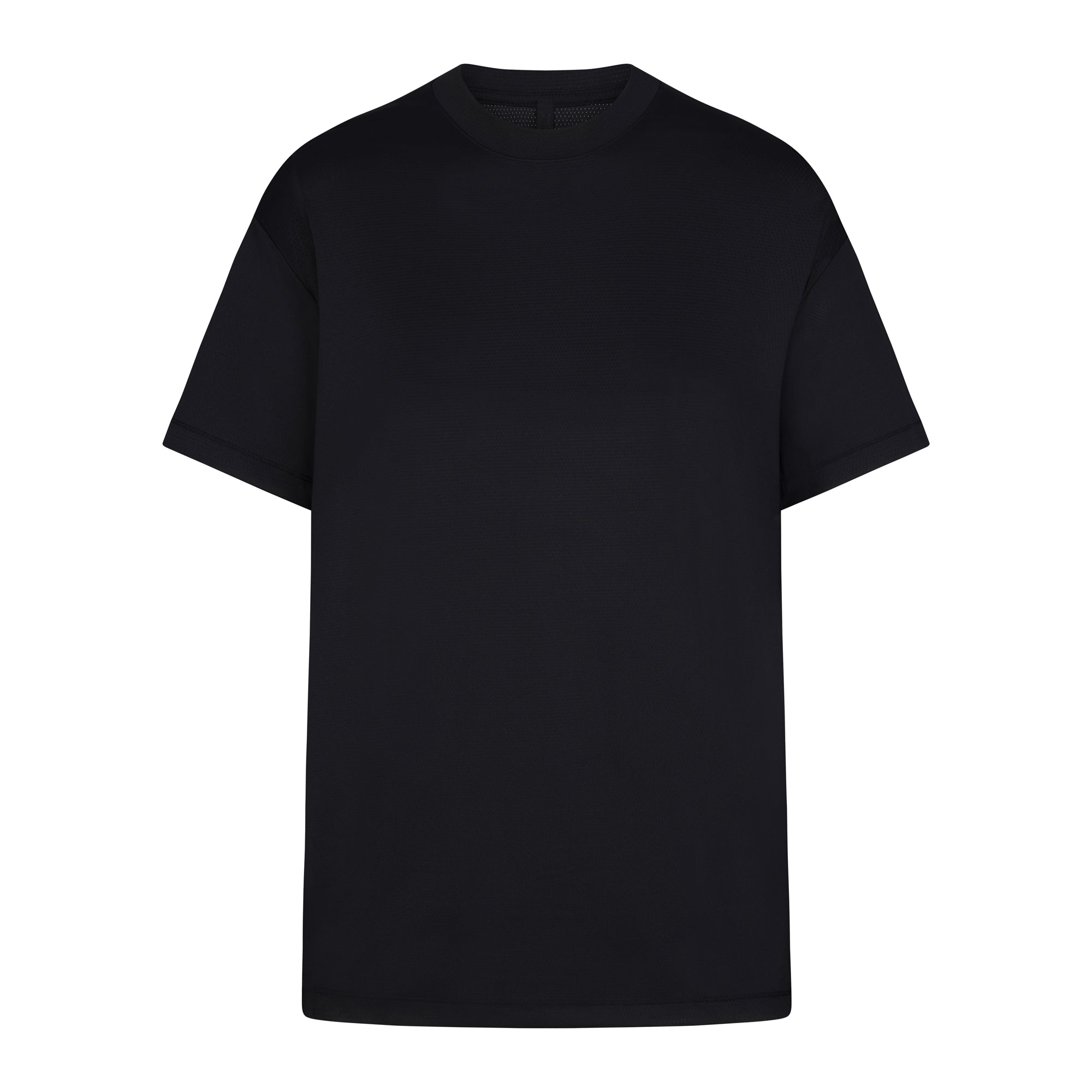 SKIMS TRACK MESH OVERSIZED T-SHIRT | ONYX - Image 5