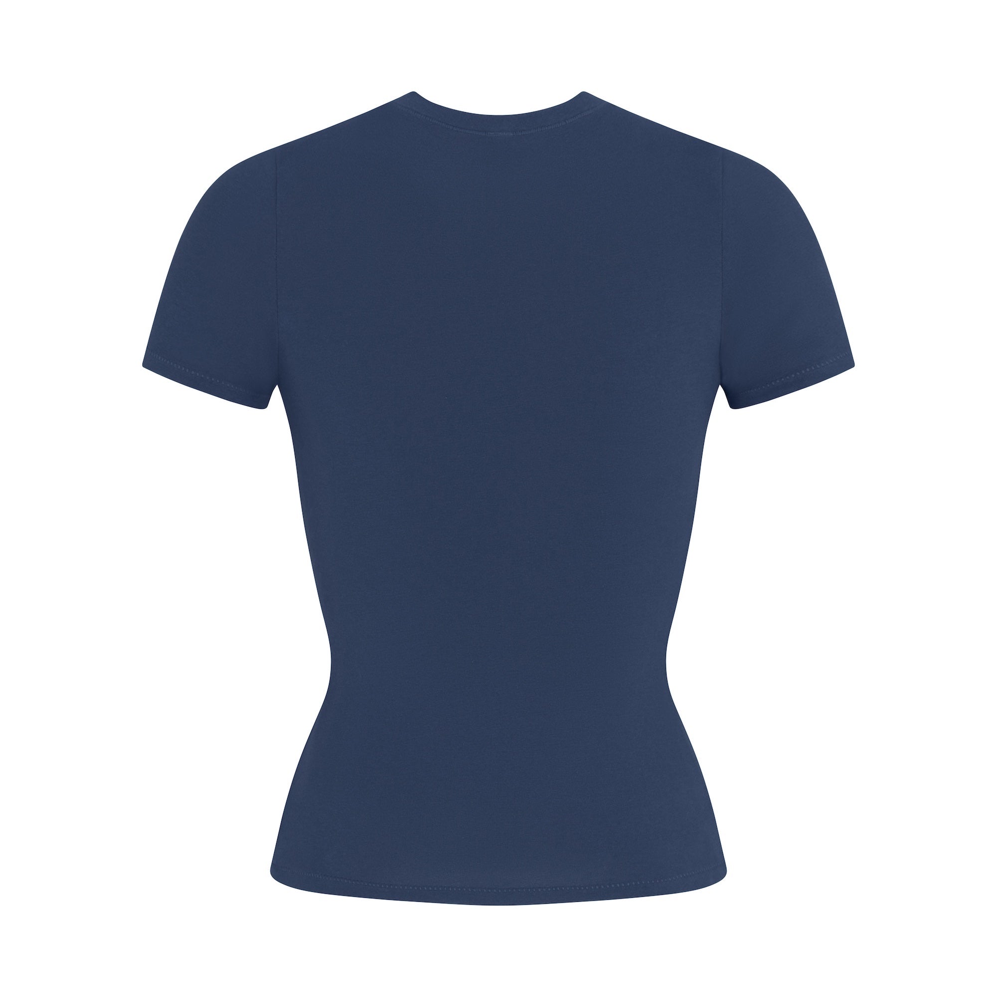 SKIMS FOR TEAM USA COTTON JERSEY PARALYMPIC T-SHIRT | NAVY - Image 5