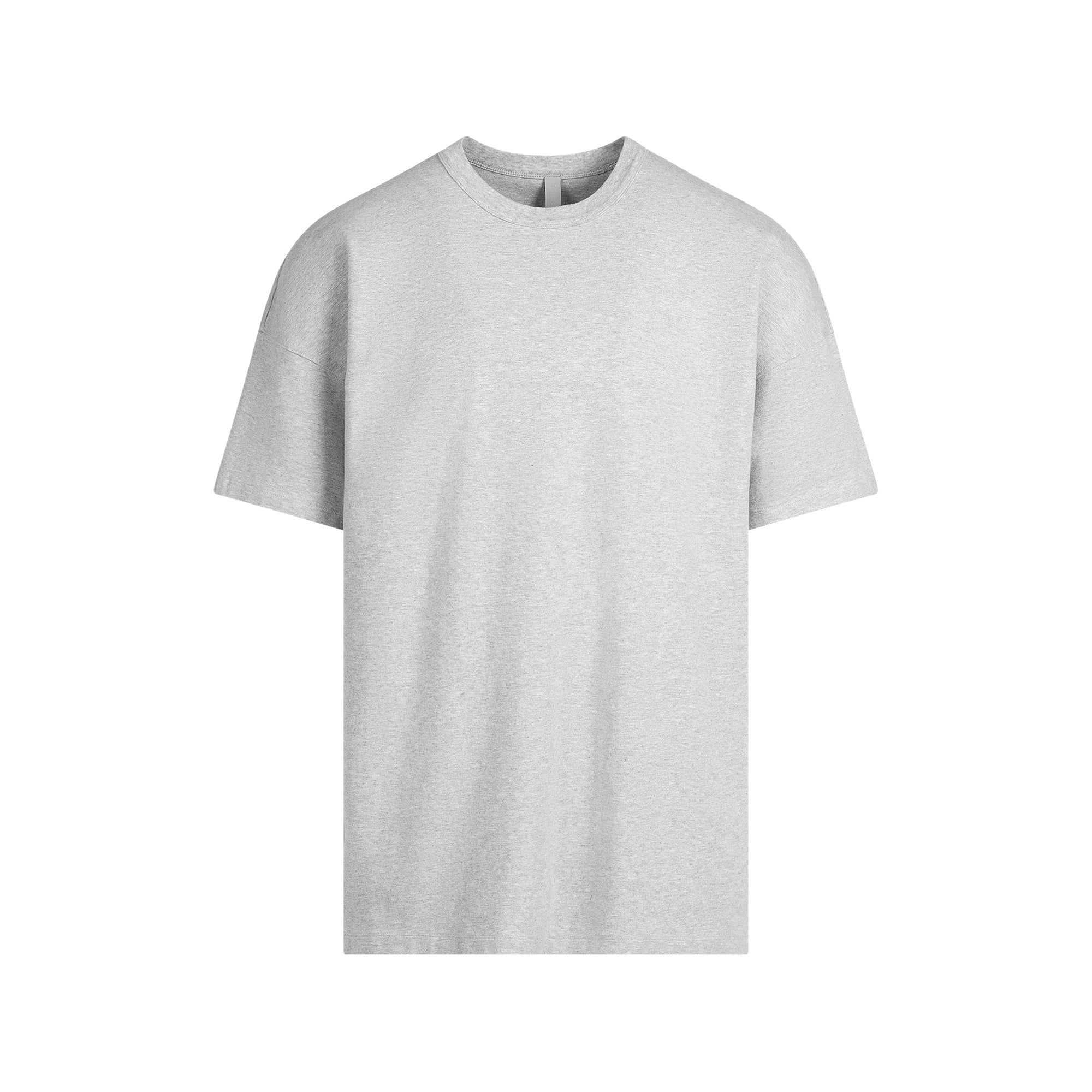 JERSEY LOUNGE MENS OVERSIZED T-SHIRT | HEATHER GREY - Image 6