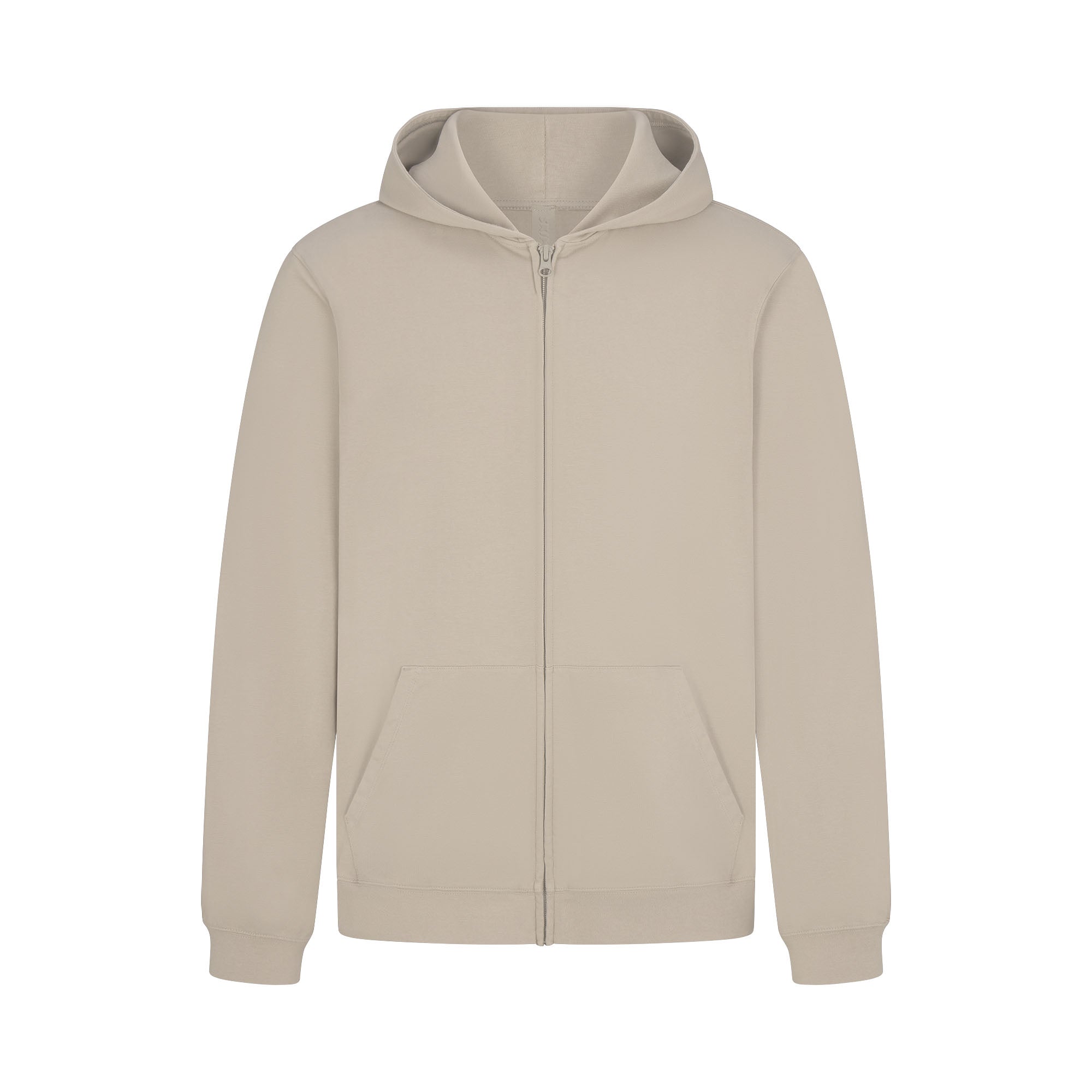 JERSEY LOUNGE MENS ZIP UP HOODIE | SHALE - Image 5