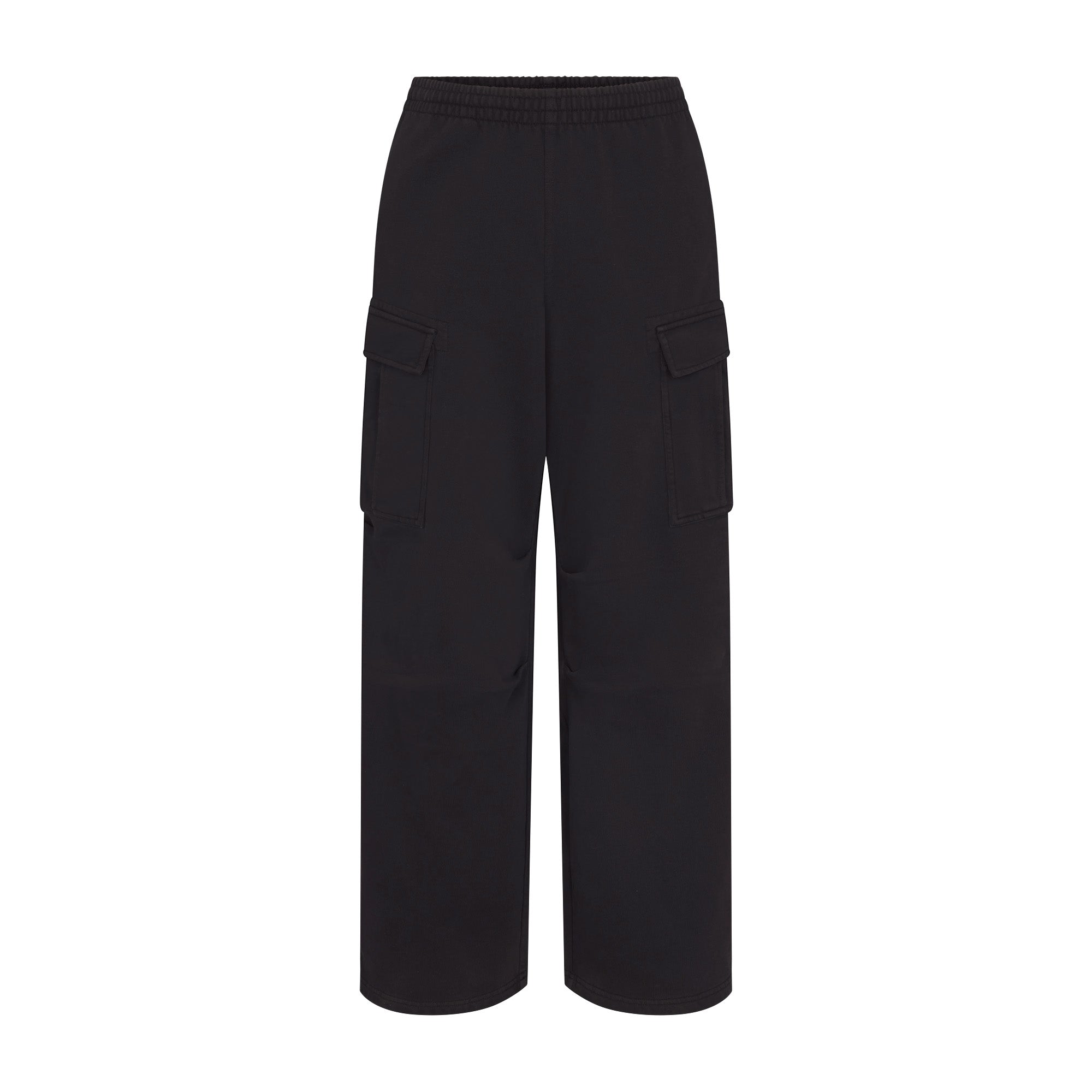 BOYFRIEND FLEECE CARGO PANT | WASHED ONYX - Image 5