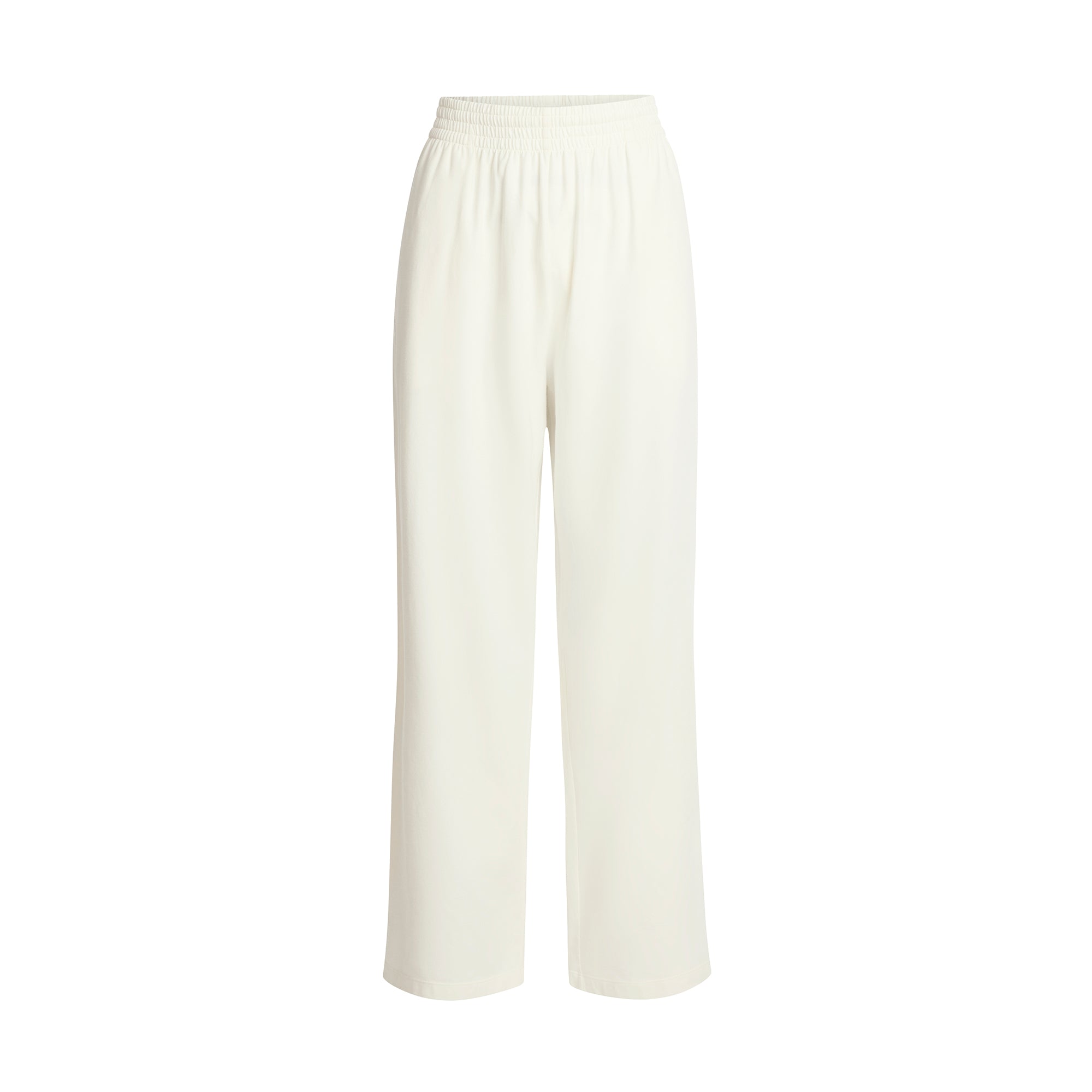 COTTON JERSEY WIDE LEG PANT | MARBLE - Image 6