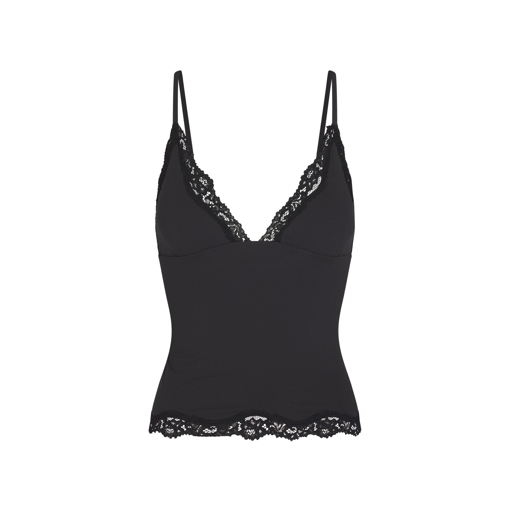 FITS EVERYBODY LACE TRIANGLE CAMI | ONYX - Image 5