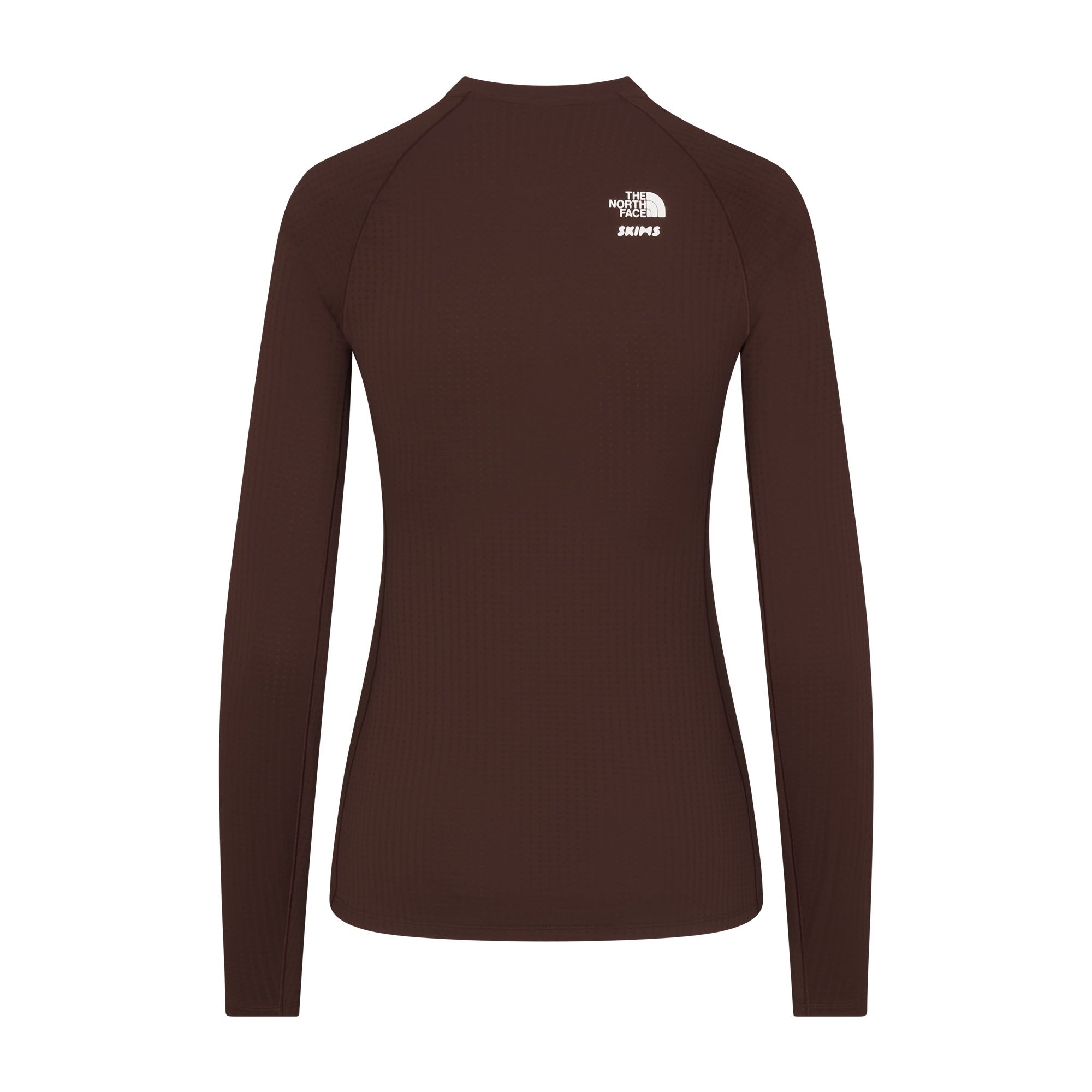 THE NORTH FACE X SKIMS DOTKNIT LONG SLEEVE TOP | COCOA - Image 8