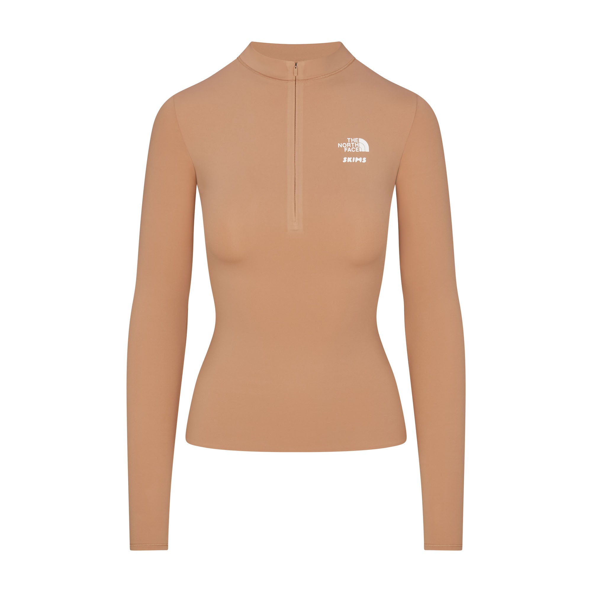 THE NORTH FACE X SKIMS REFINA LONG SLEEVE TOP | OCHRE - Image 6
