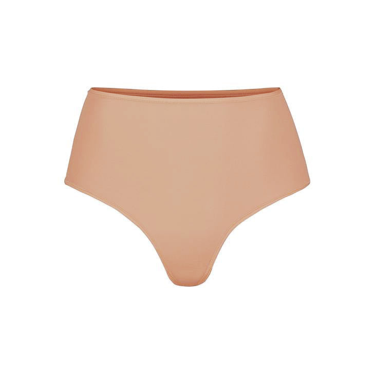 FITS EVERYBODY HIGH-WAISTED THONG | OCHRE - Image 5