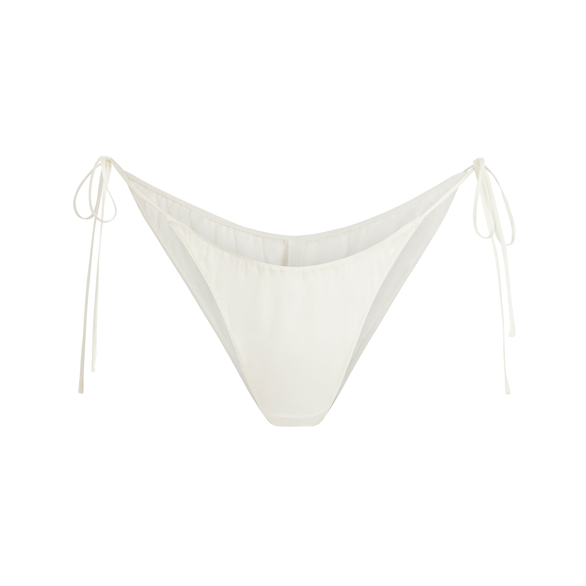 SKIMS ROMANCE TIE SIDE BIKINI | IVORY - Image 6
