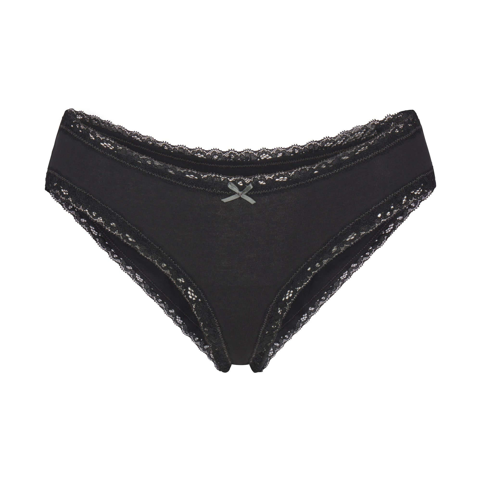 LIGHTWEIGHT COTTON LACE BRIEF | SOOT - Image 6