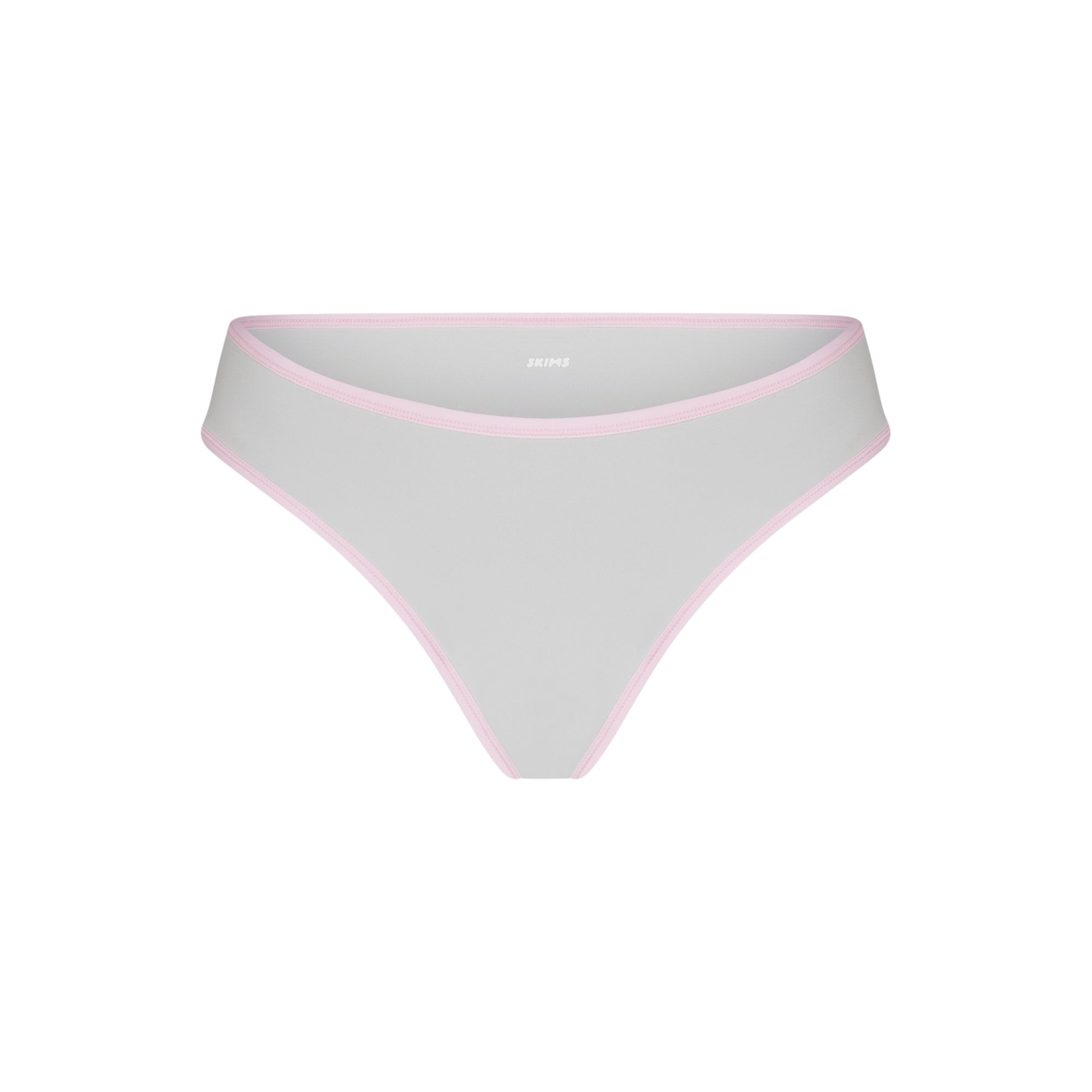 FITS EVERYBODY CONTRAST TRIM CHEEKY BRIEF | PLATINUM - Image 5