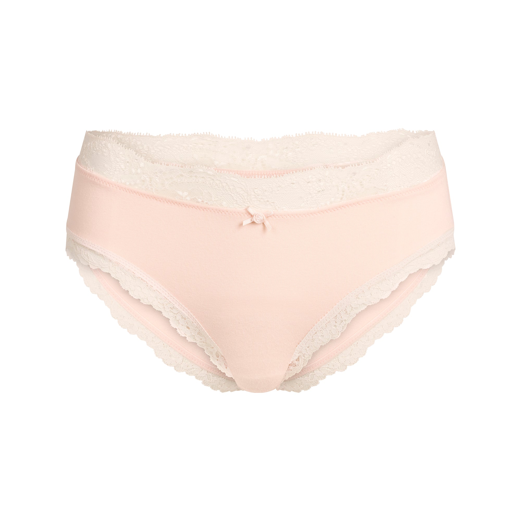 COTTON JERSEY LACE BRIEF | PRIMROSE - Image 6