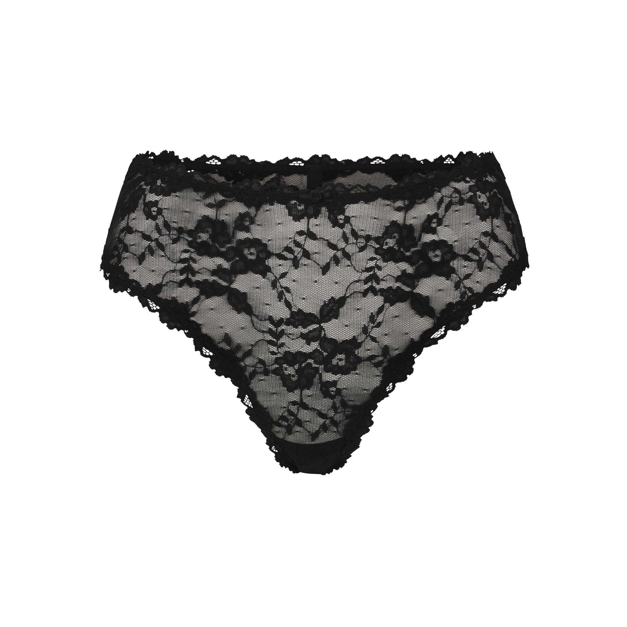 STRETCH LACE BRIEF | SOOT - Image 4