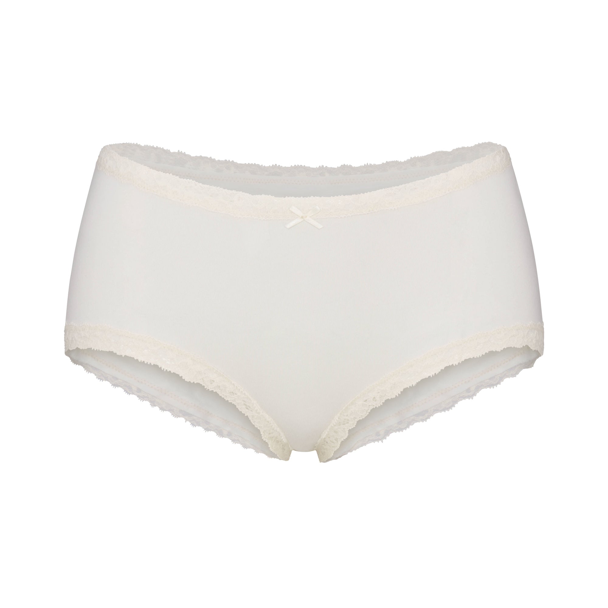 LIGHTWEIGHT COTTON LACE BOY SHORT | MARBLE - Image 6