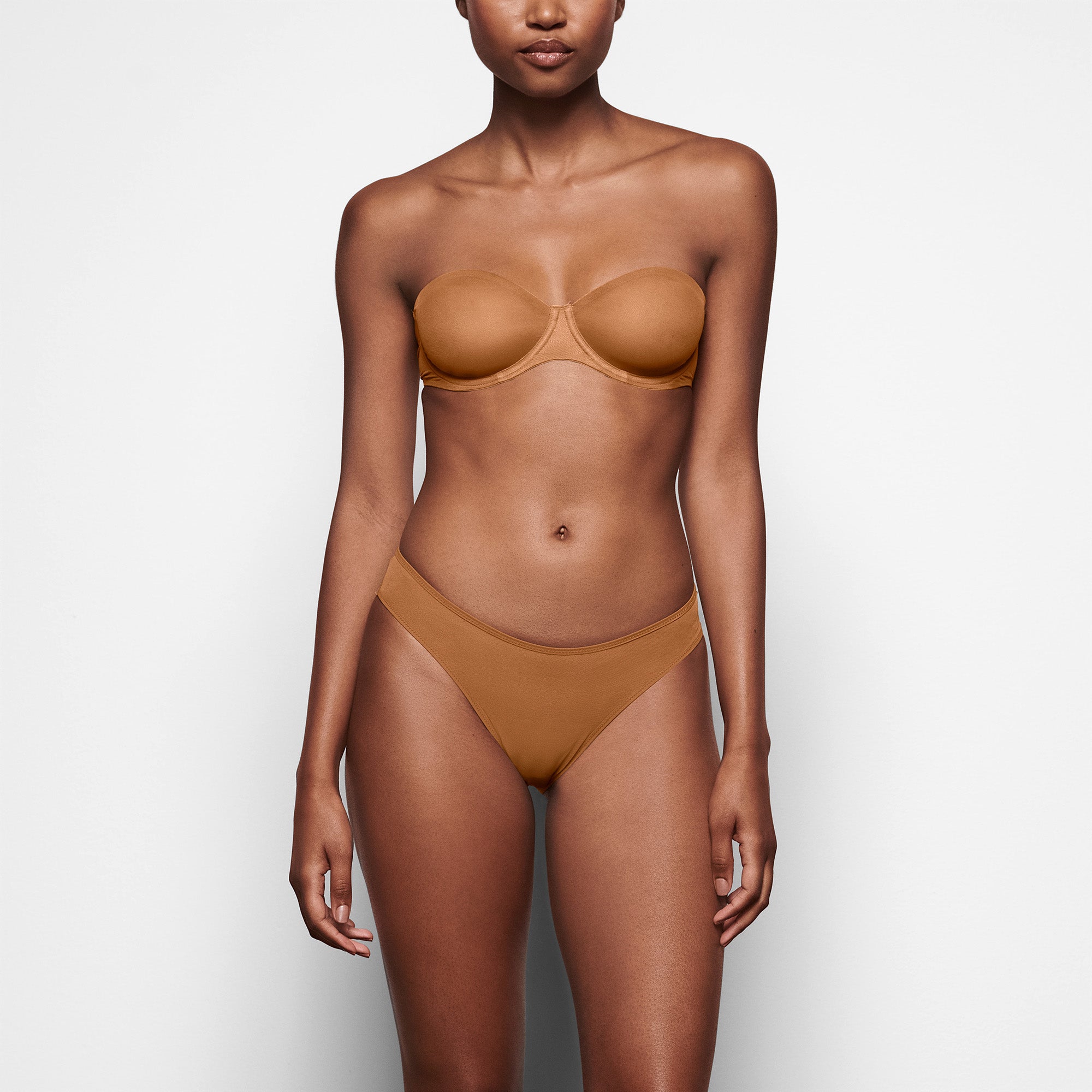 ULTRA FINE MESH BIKINI | BRONZE
