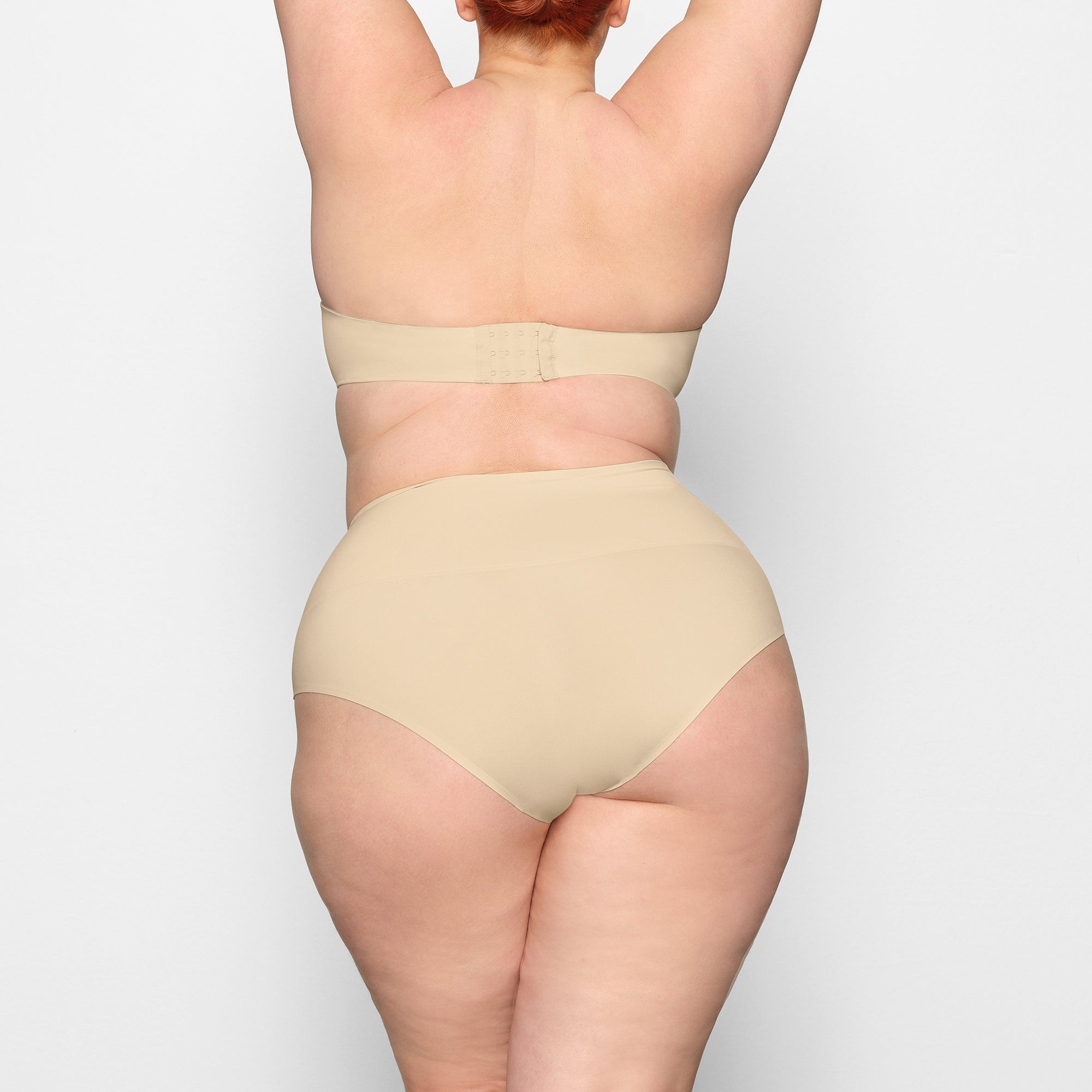 SMOOTHING INTIMATES HIGH-WAISTED BRIEF | SAND - Image 3