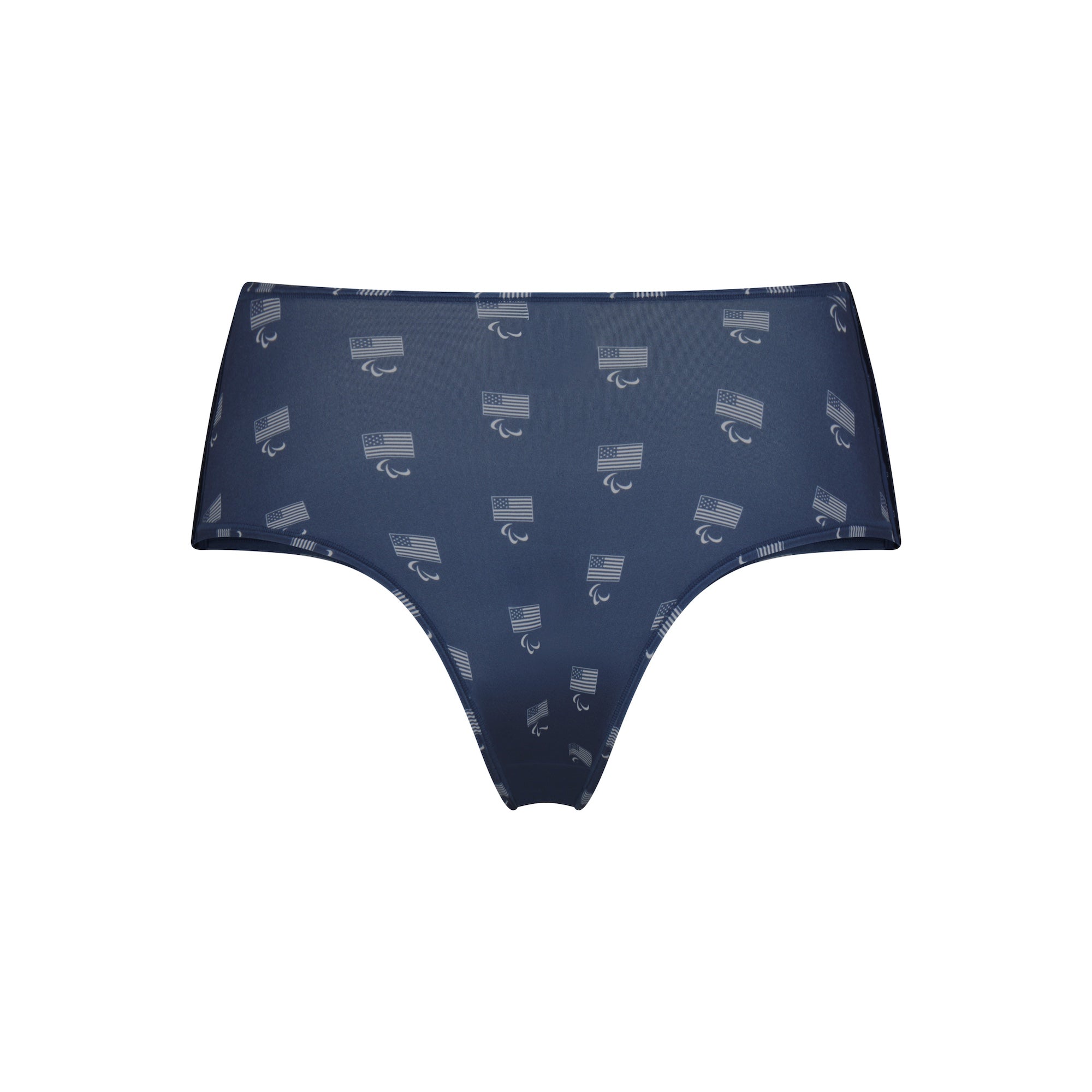 SKIMS FOR TEAM USA FITS EVERYBODY ADAPTIVE PARALYMPIC BOY SHORT | NAVY - Image 6