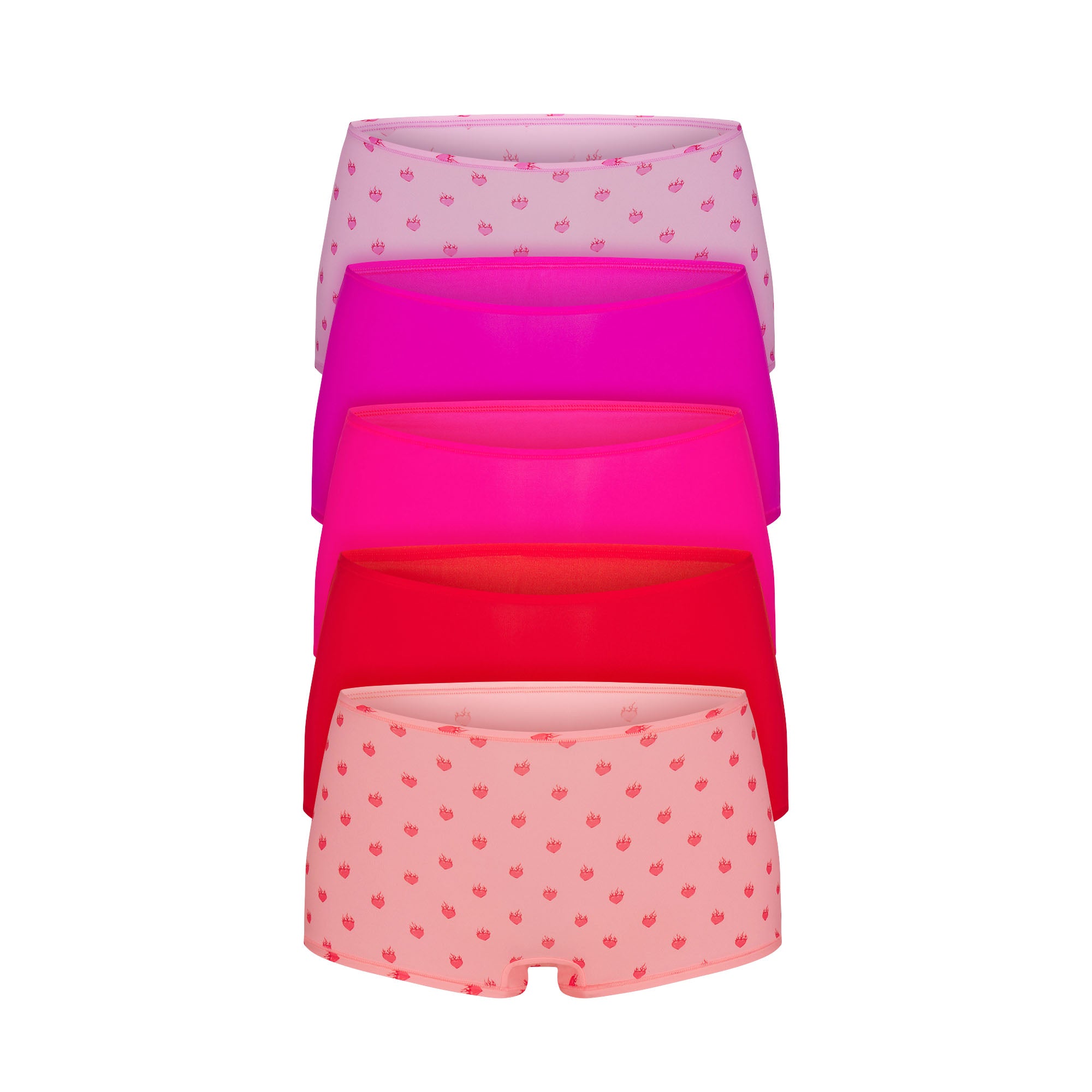 FITS EVERYBODY BOY SHORT 5-PACK | FLAMING HEART MULTI - Image 13