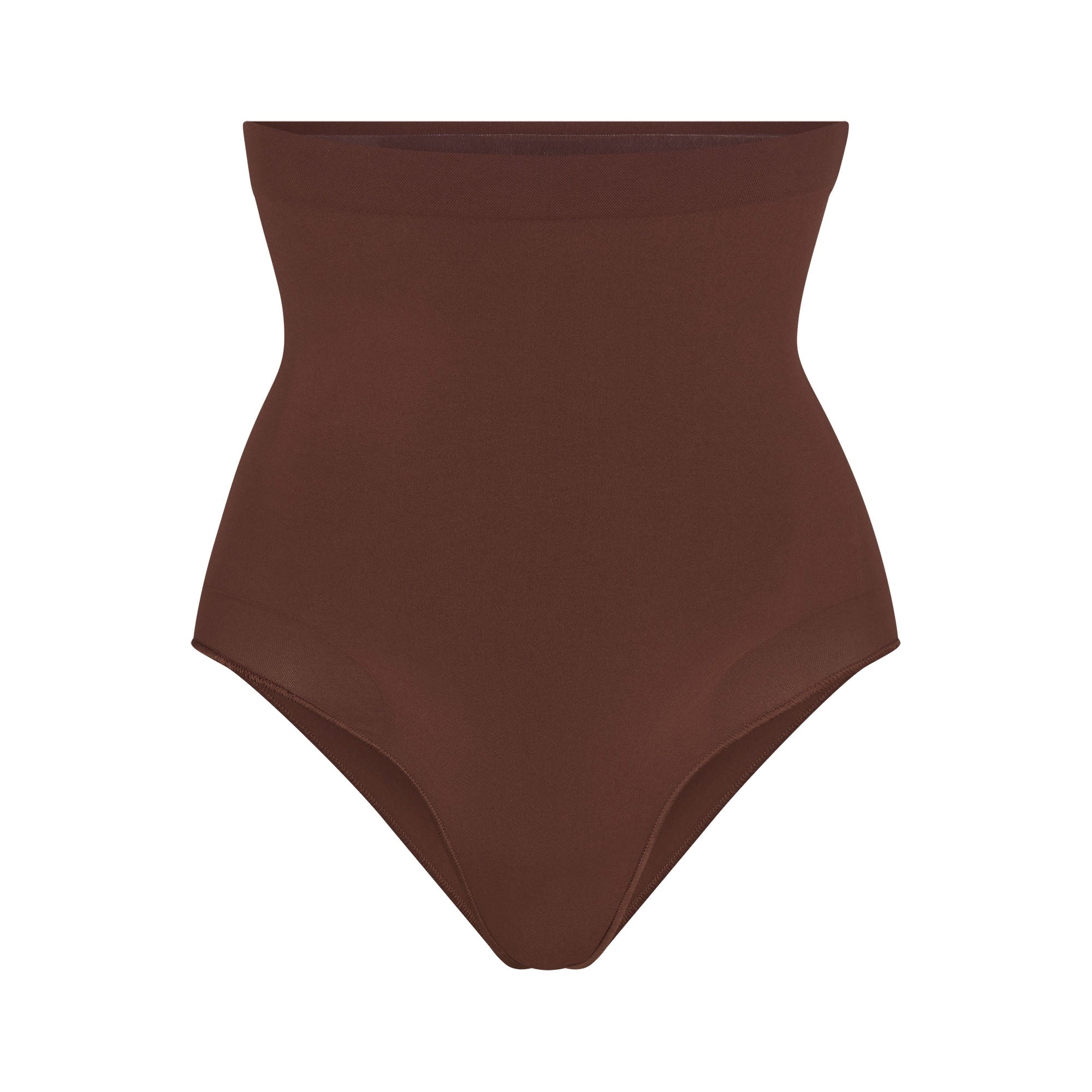 SEAMLESS SCULPT HIGH-WAISTED BRIEF | COCOA - Image 5