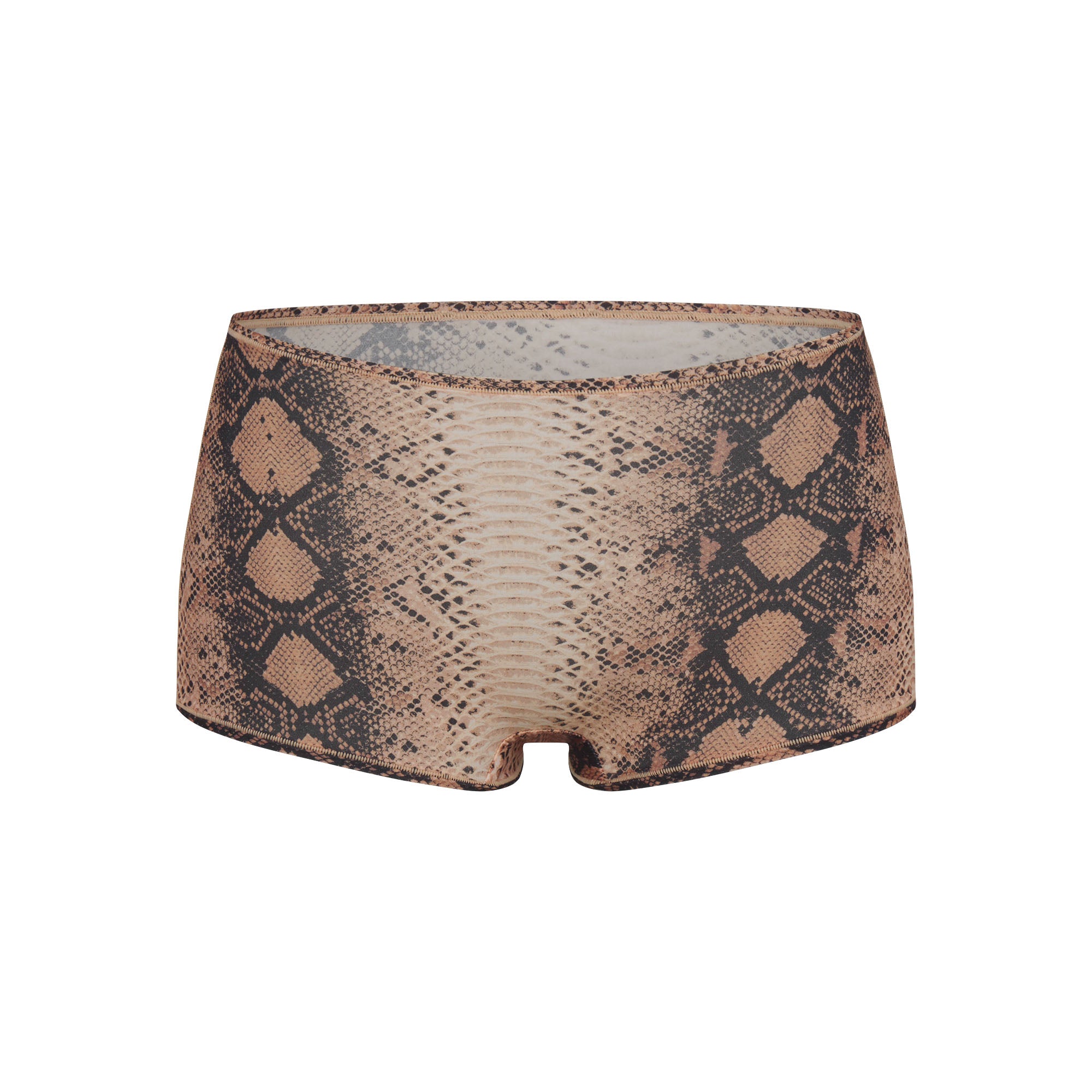 FITS EVERYBODY BOY SHORT | CLAY SNAKESKIN PRINT - Image 5