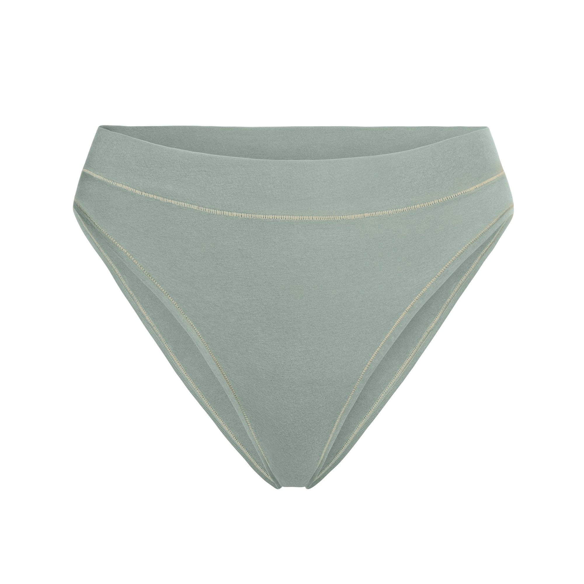 COTTON JERSEY CHEEKY TANGA | MINERAL - Image 7