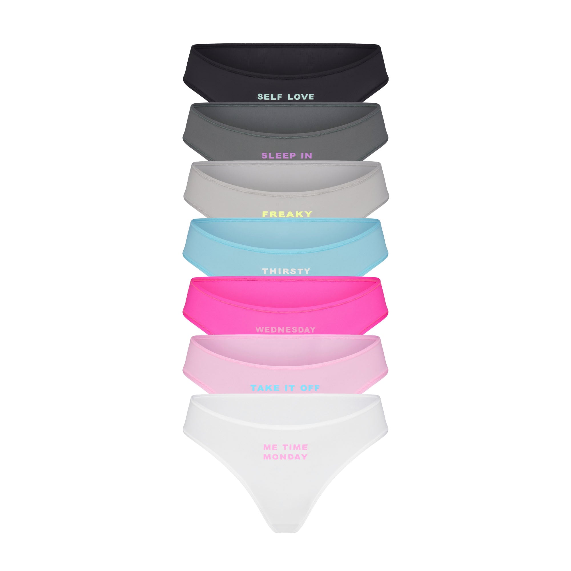 FITS EVERYBODY DAYS OF THE WEEK PANTY 7-PACK | POP MULTI - Image 19