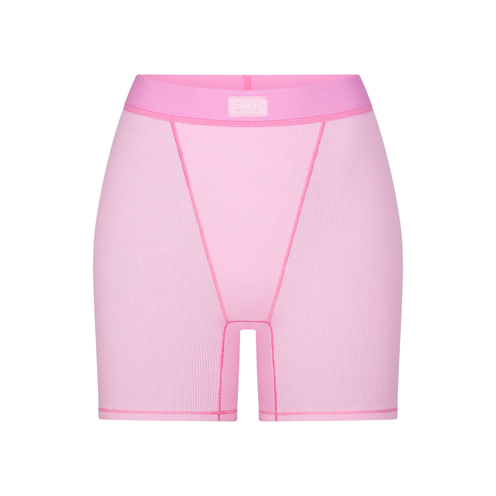 COTTON RIB BOXER | BUBBLE GUM - Image 6