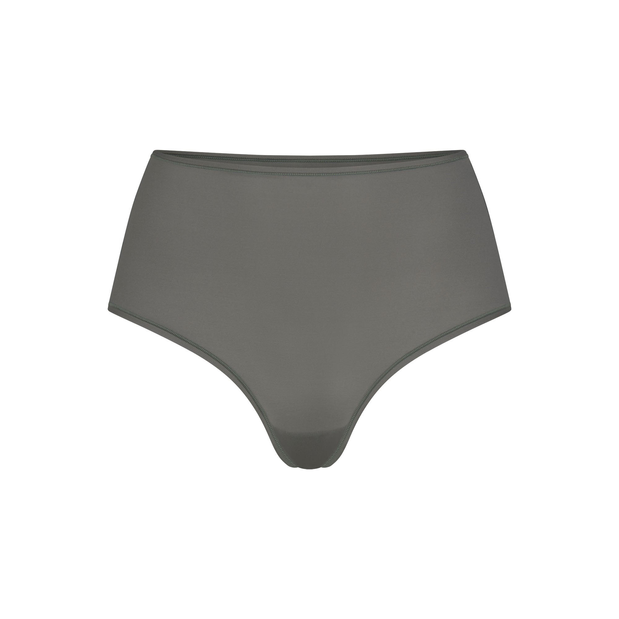 FITS EVERYBODY HIGH-WAISTED THONG | GUNMETAL - Image 5