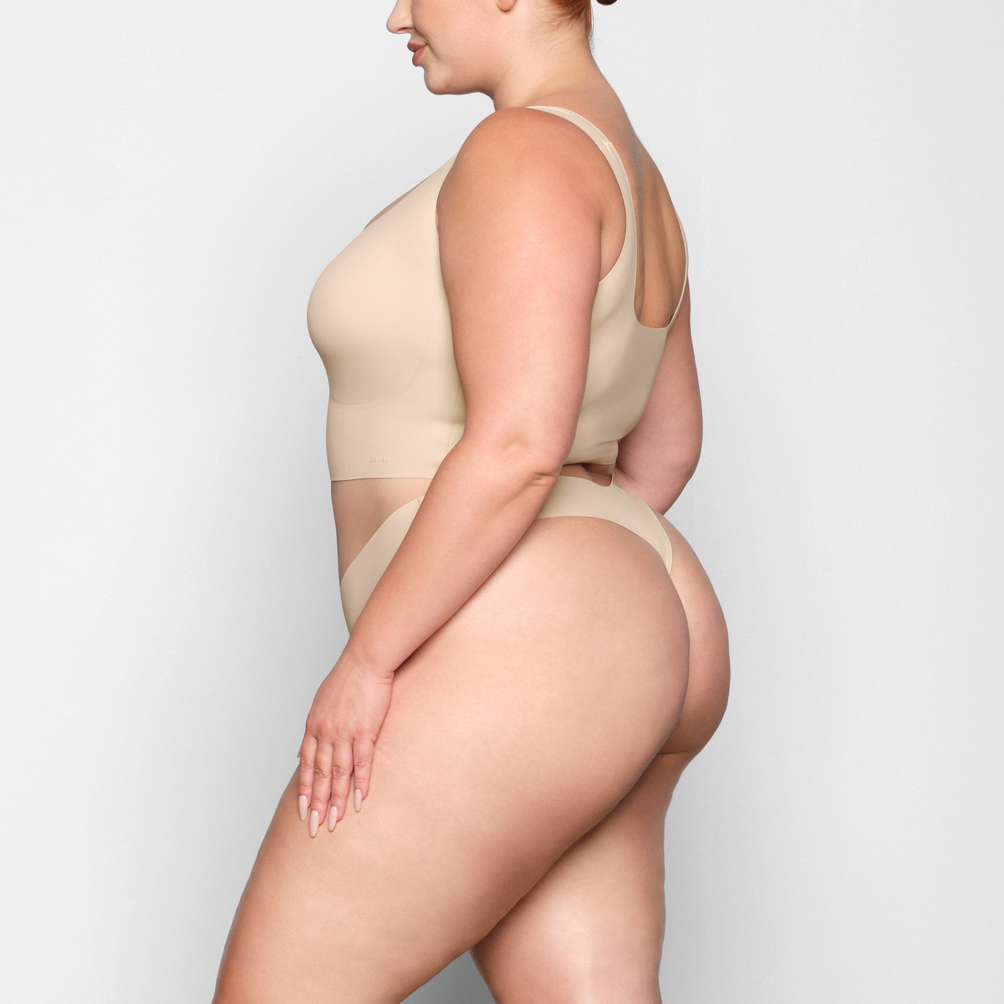 NAKED DIPPED THONG | SAND - Image 2