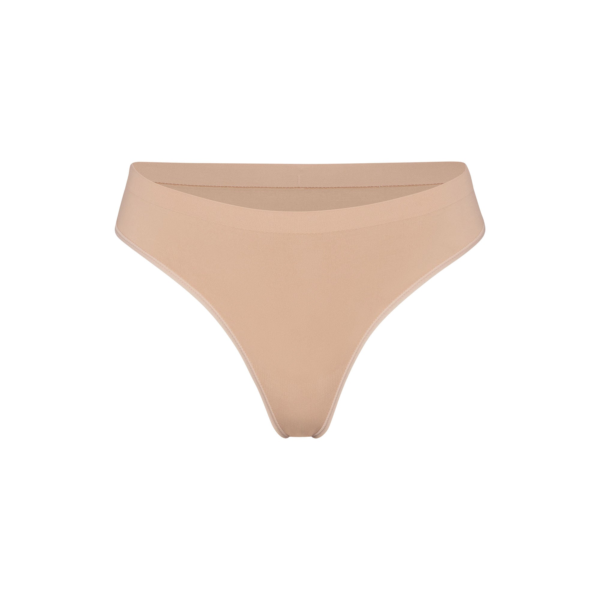 SOFT SMOOTHING SEAMLESS THONG | CLAY - Image 5