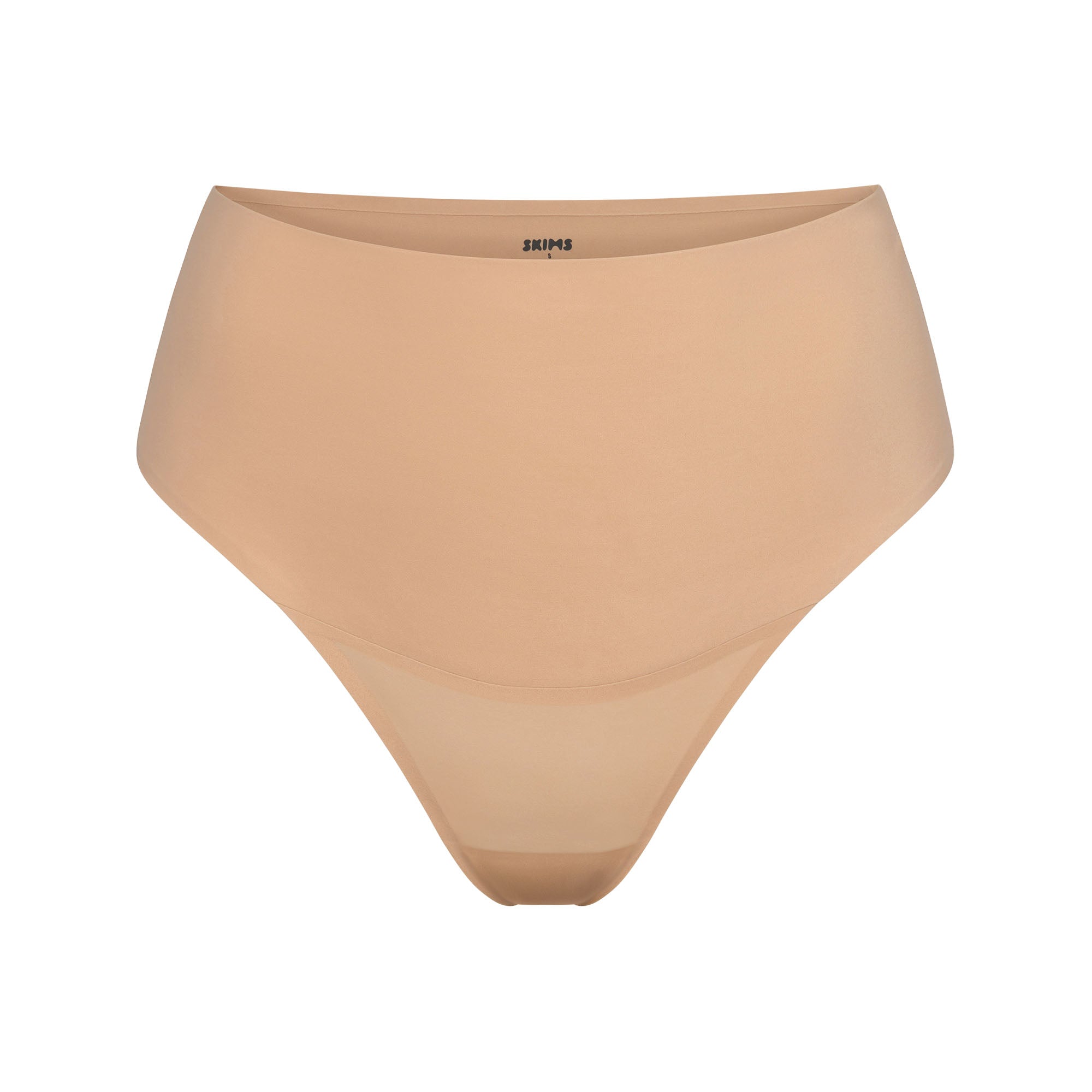 SMOOTHING INTIMATES HIGH-WAISTED THONG | CLAY - Image 5