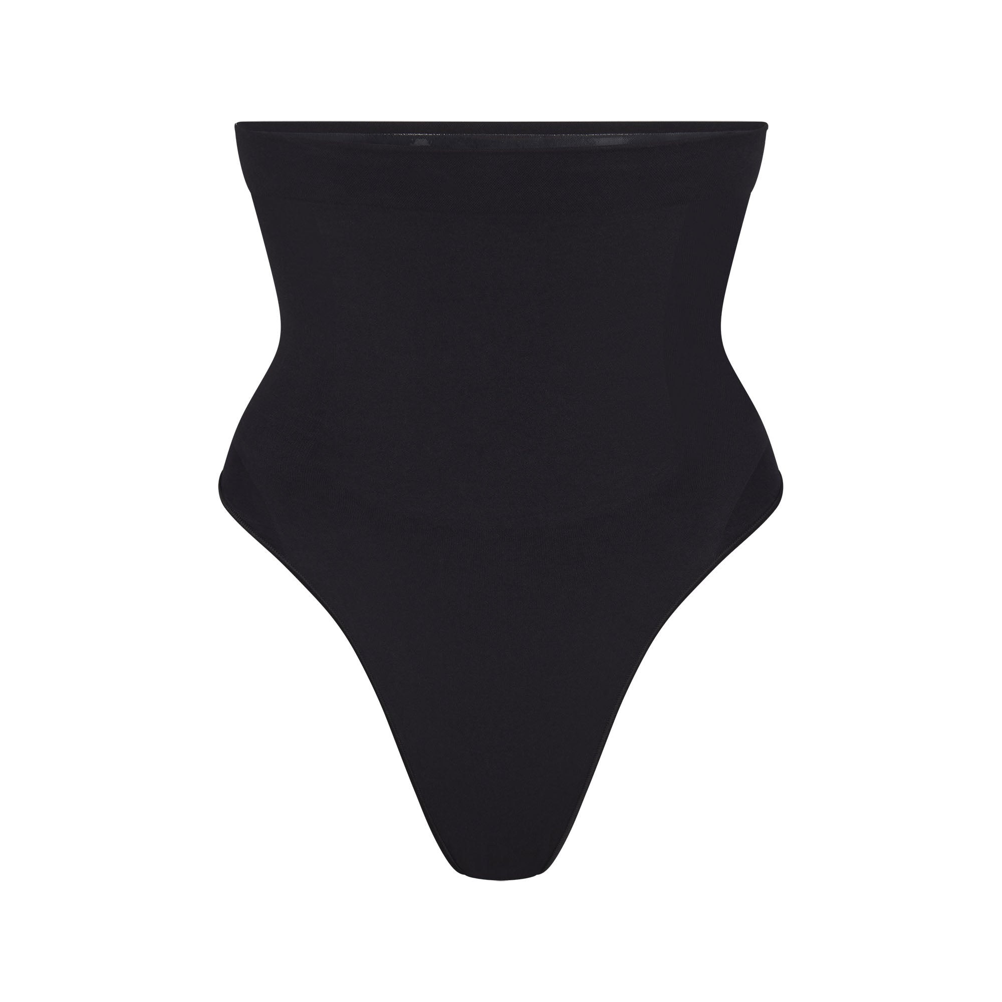 SEAMLESS SCULPT HIGH-WAISTED THONG | ONYX - Image 6