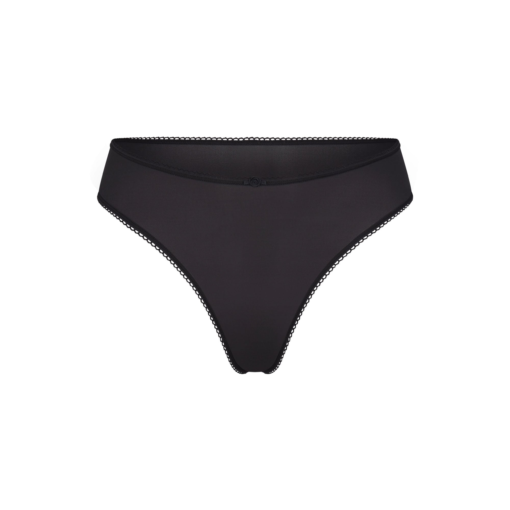 FITS EVERYBODY PICOT THONG | ONYX GRAPHIC PRINT - Image 5