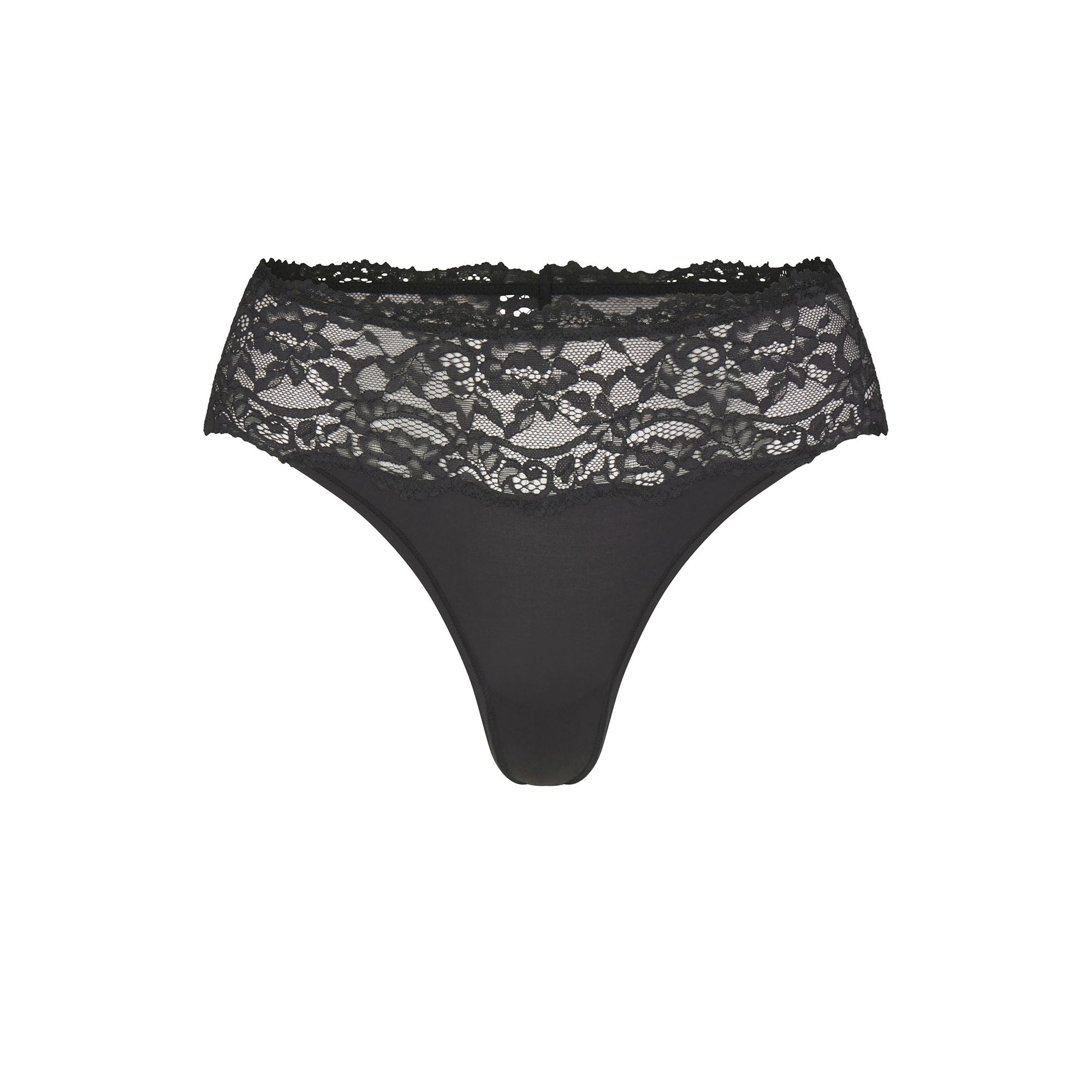 FITS EVERYBODY LACE THONG | ONYX - Image 5