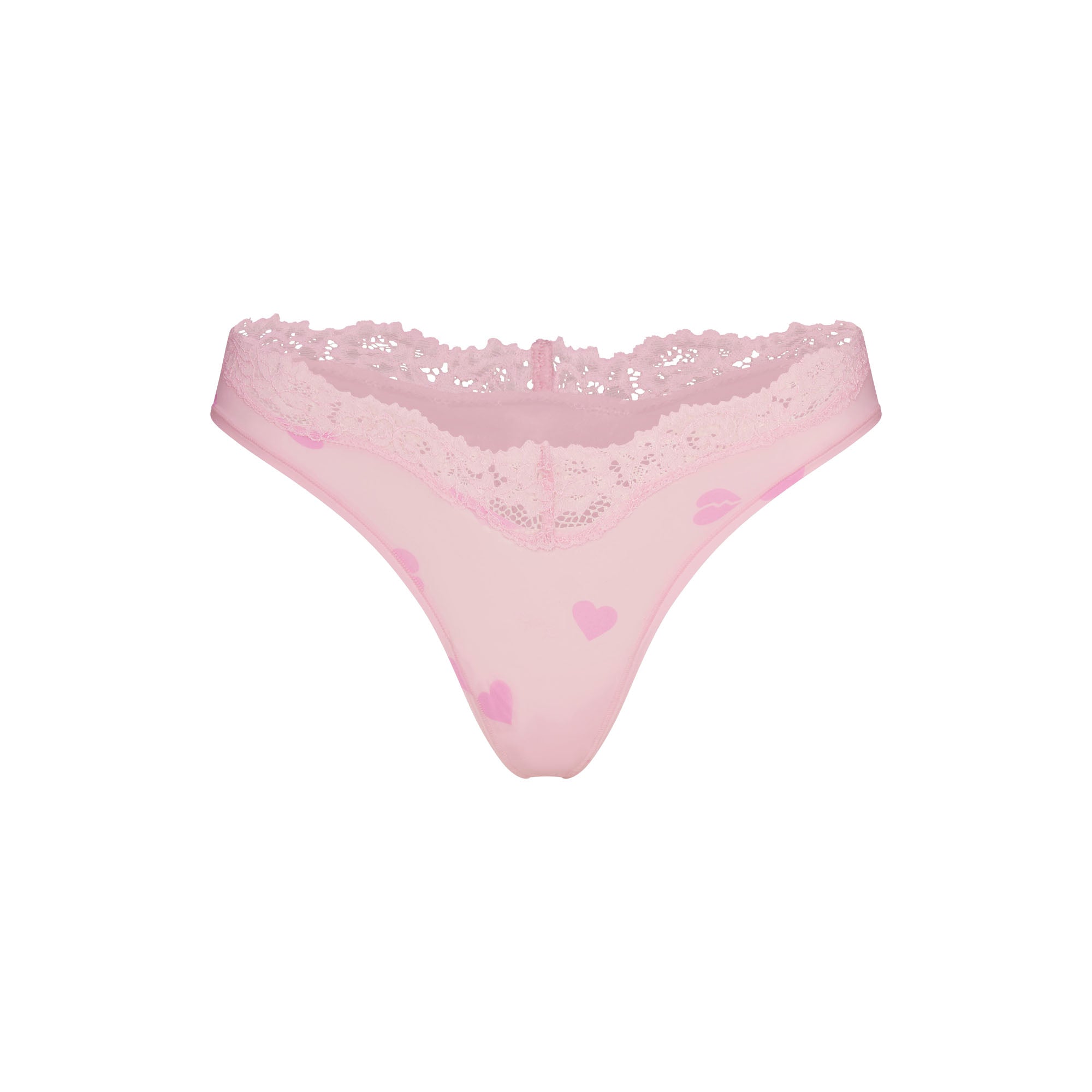 FITS EVERYBODY LACE DIPPED THONG 5-PACK | HEART BREAKER MULTI - Image 6