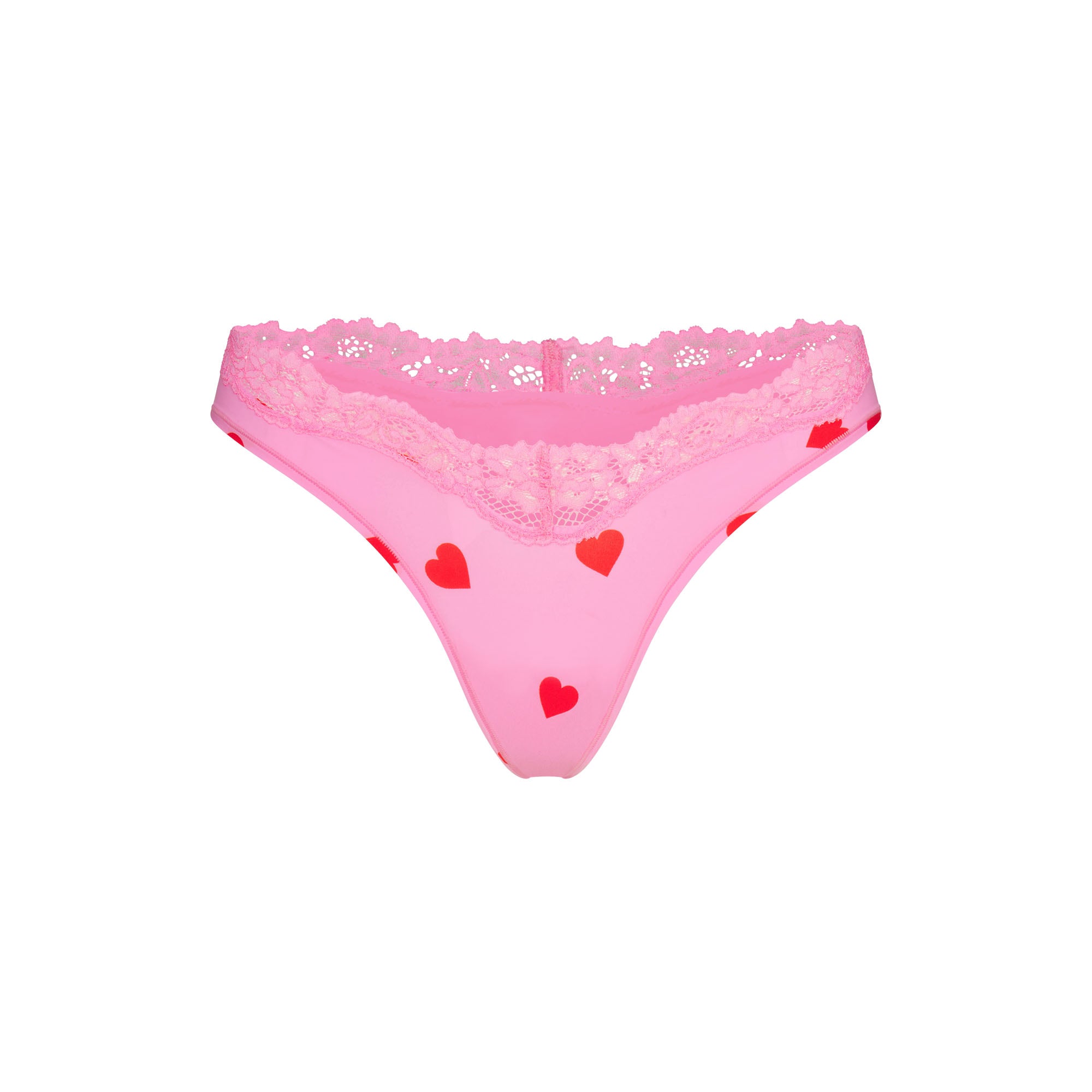 FITS EVERYBODY LACE DIPPED THONG 5-PACK | HEART BREAKER MULTI - Image 10