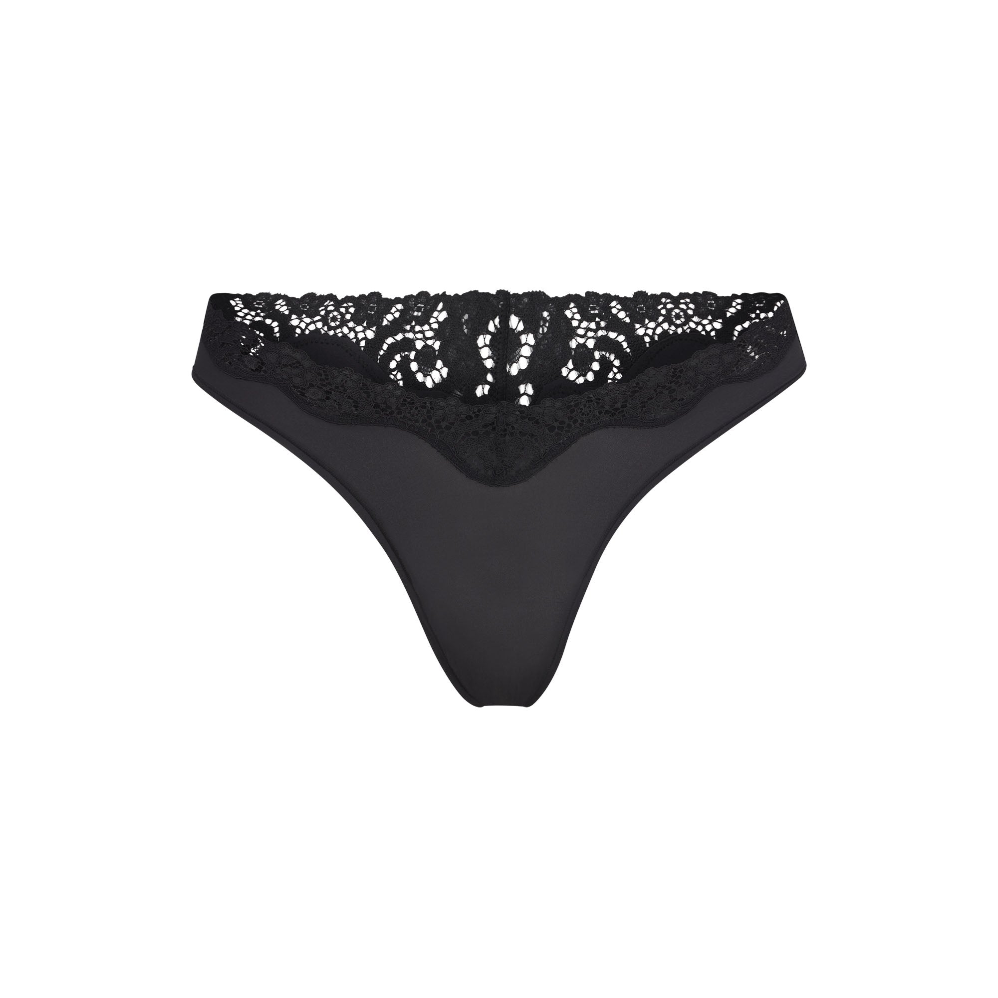 FITS EVERYBODY LACE DIPPED THONG | ONYX - Image 6