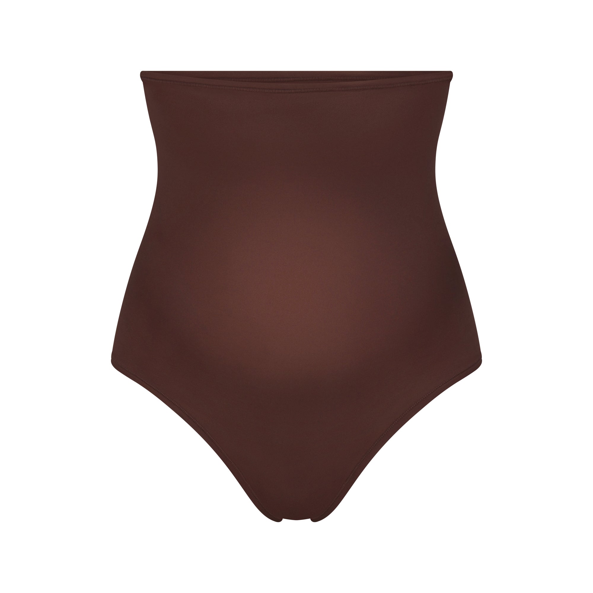 FITS EVERYBODY MATERNITY HIGH-WAISTED THONG | COCOA - Image 5