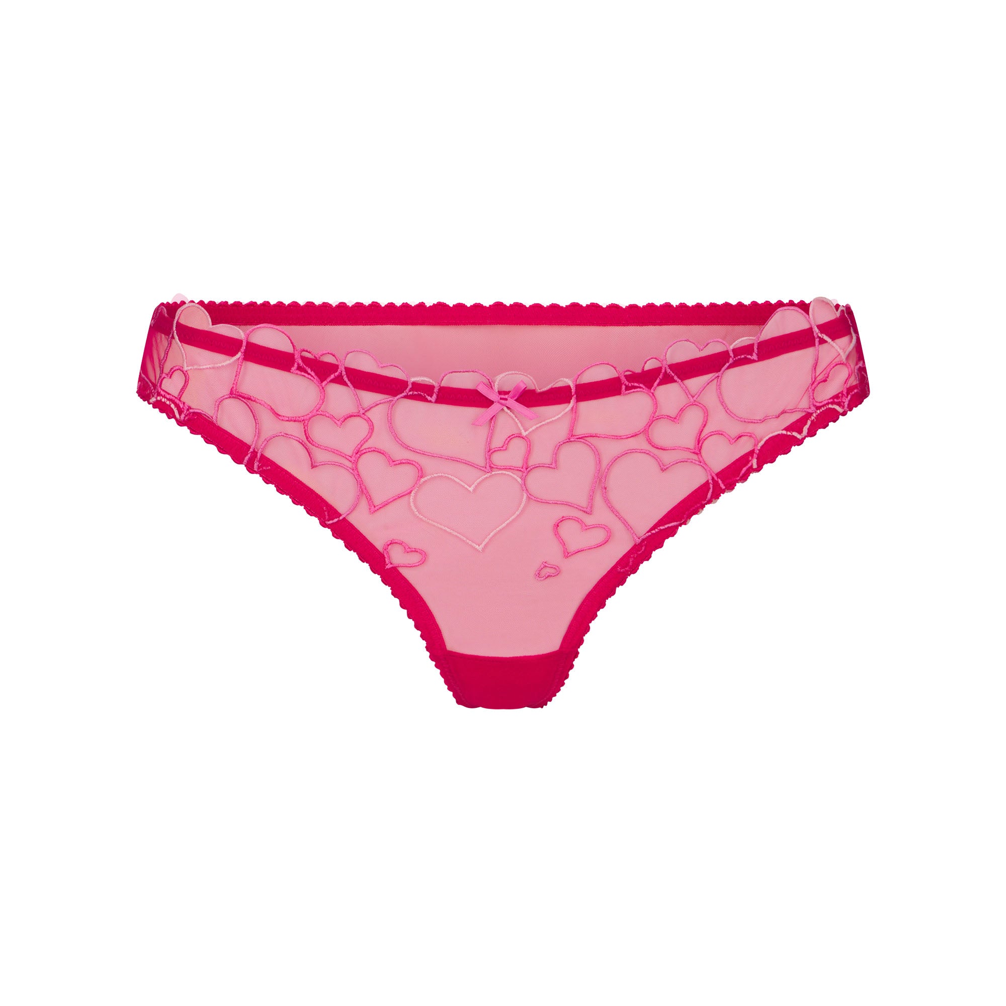 EMBROIDERED TULLE THONG | PUNCH - Image 5