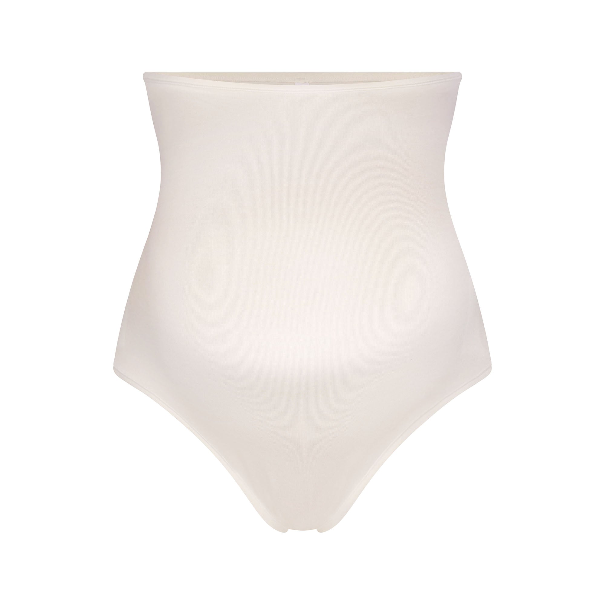COTTON JERSEY MATERNITY HIGH-WAISTED THONG | MARBLE - Image 5