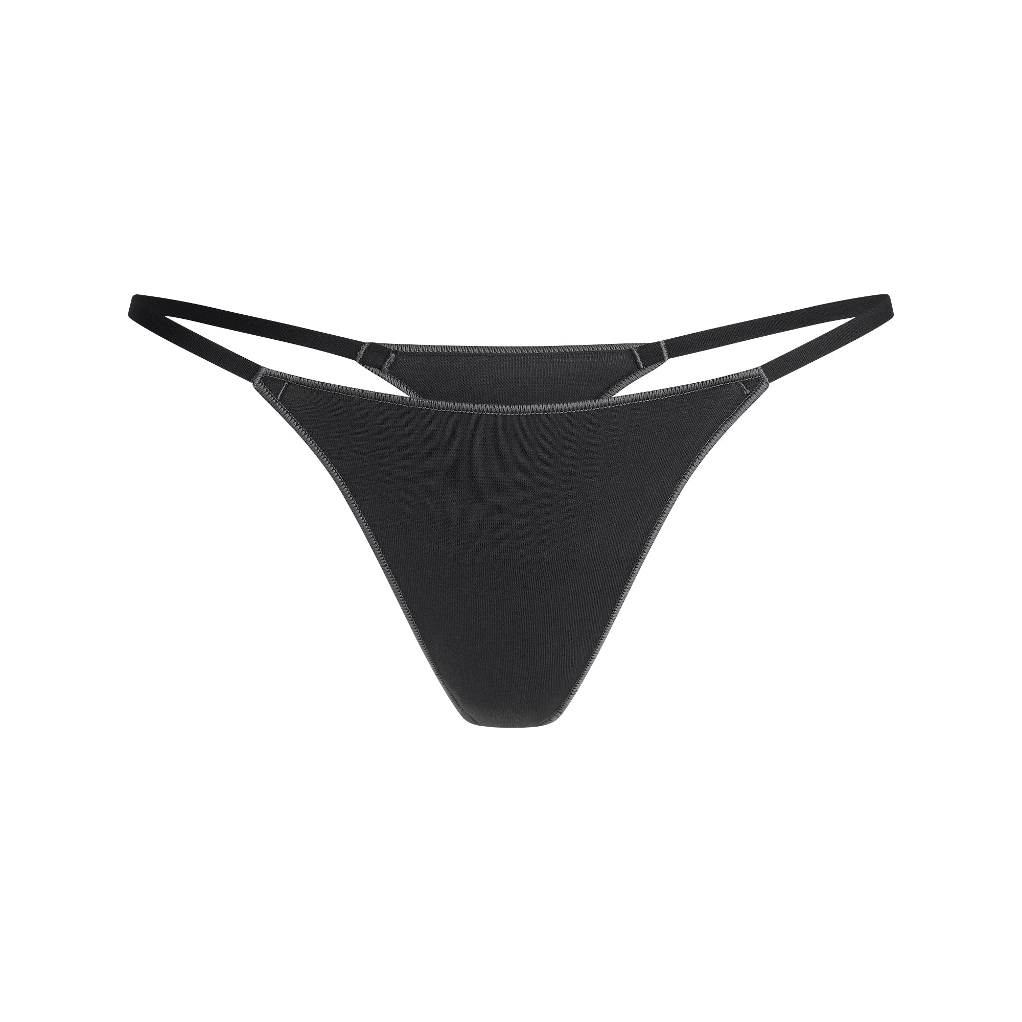 LIGHTWEIGHT COTTON STRING THONG | SOOT TONAL - Image 5