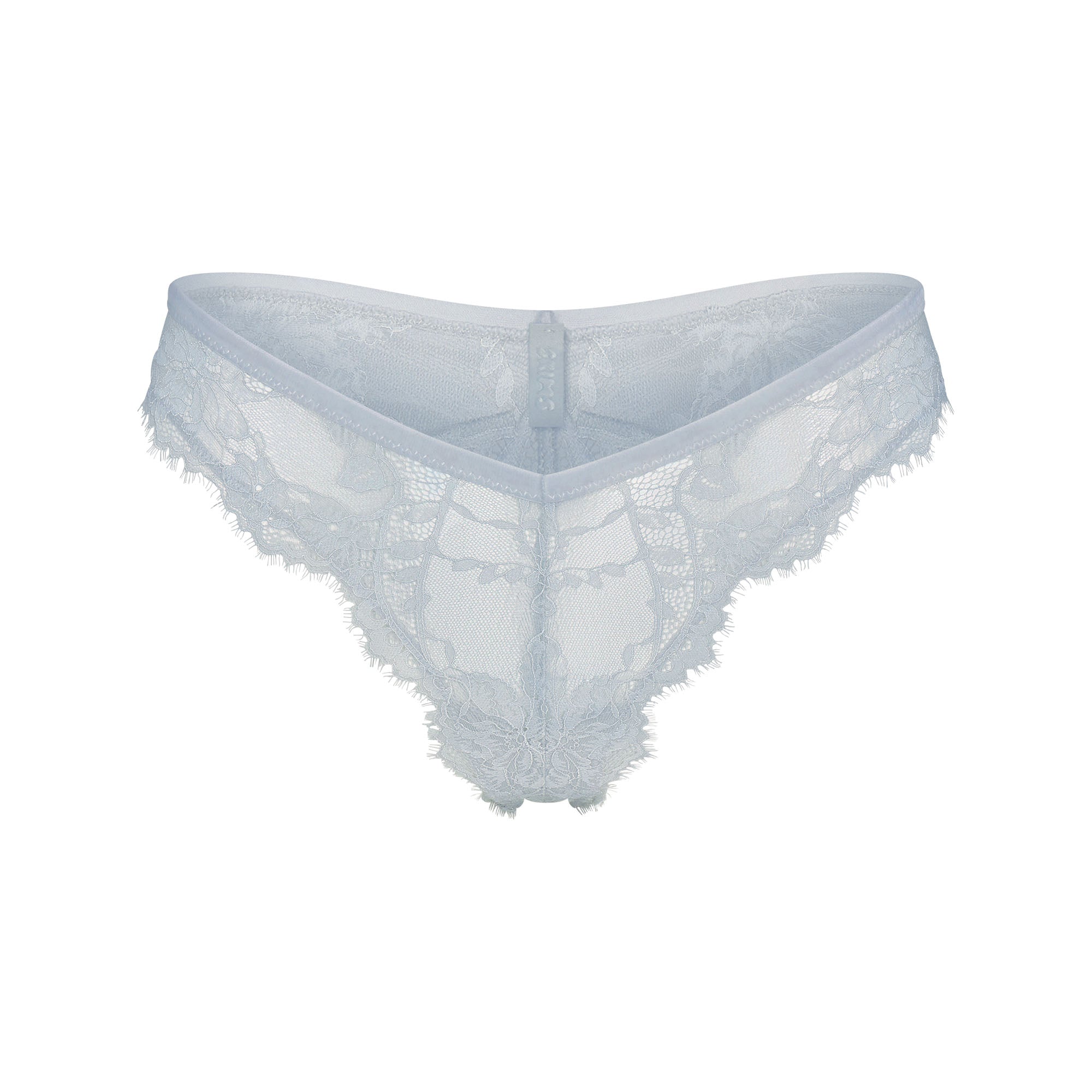 VELVET LACE DIPPED THONG | PLATINUM HEART BREAKER - Image 5