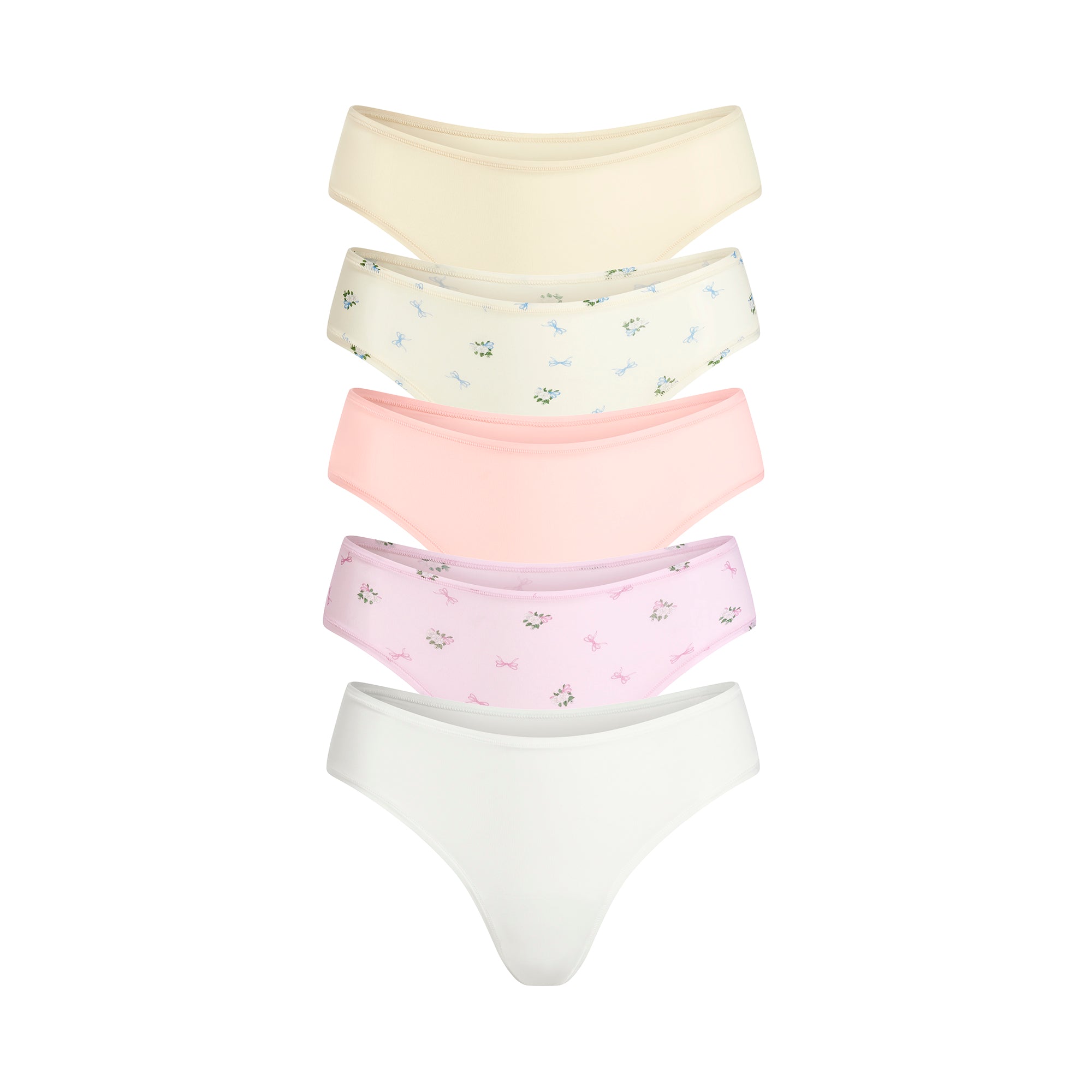 FITS EVERYBODY THONG 5-PACK | BALLET MULTI - Image 16