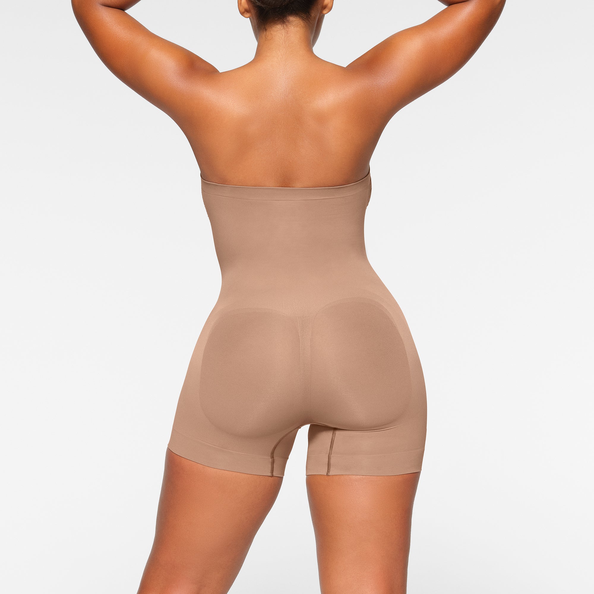 SEAMLESS SCULPT STRAPLESS SHORTIE BODYSUIT | SIENNA - Image 3