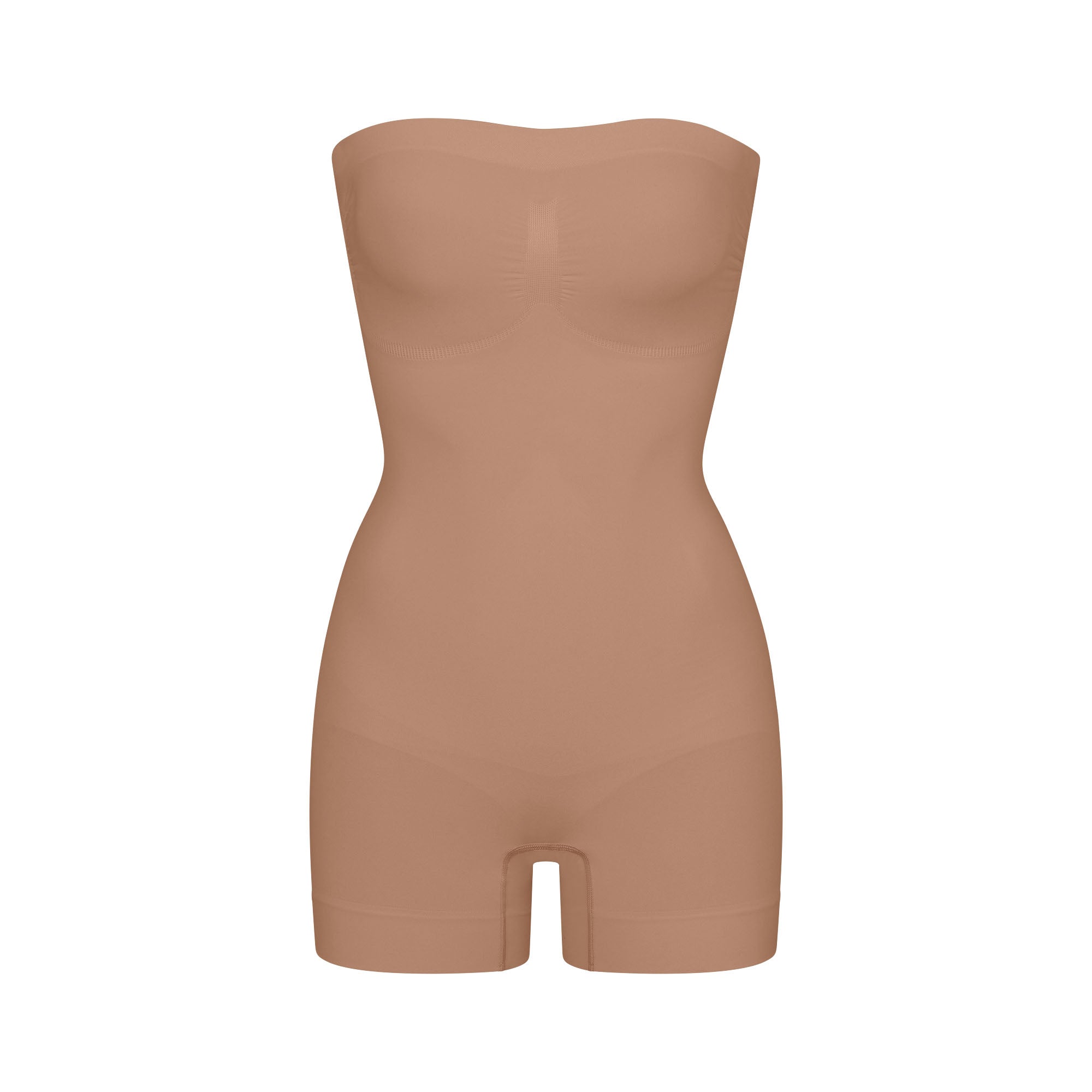 SEAMLESS SCULPT STRAPLESS SHORTIE BODYSUIT | SIENNA - Image 6